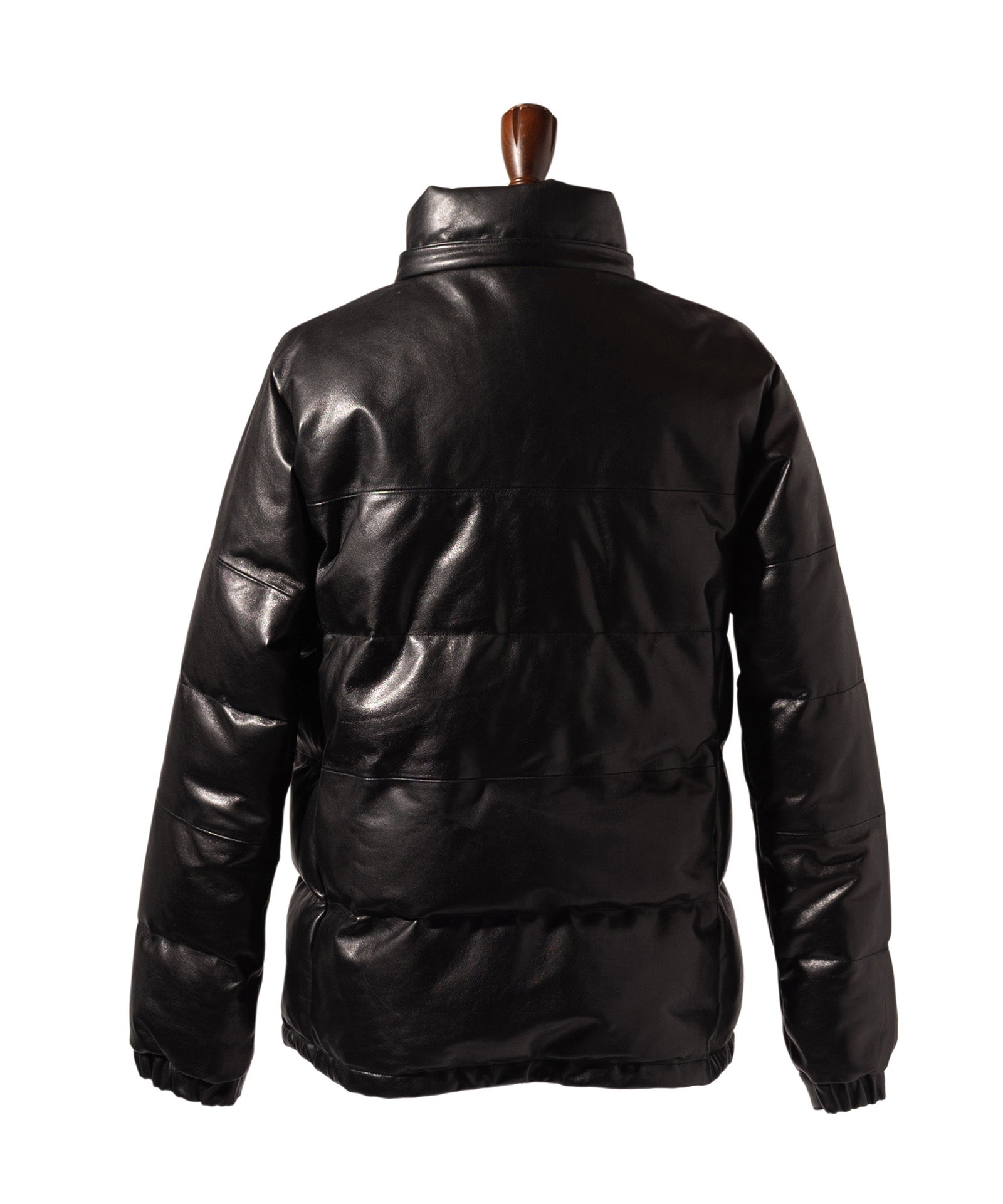GB0326/CH01 : Signature Leather Down Jacket / シグネチャーレザー
