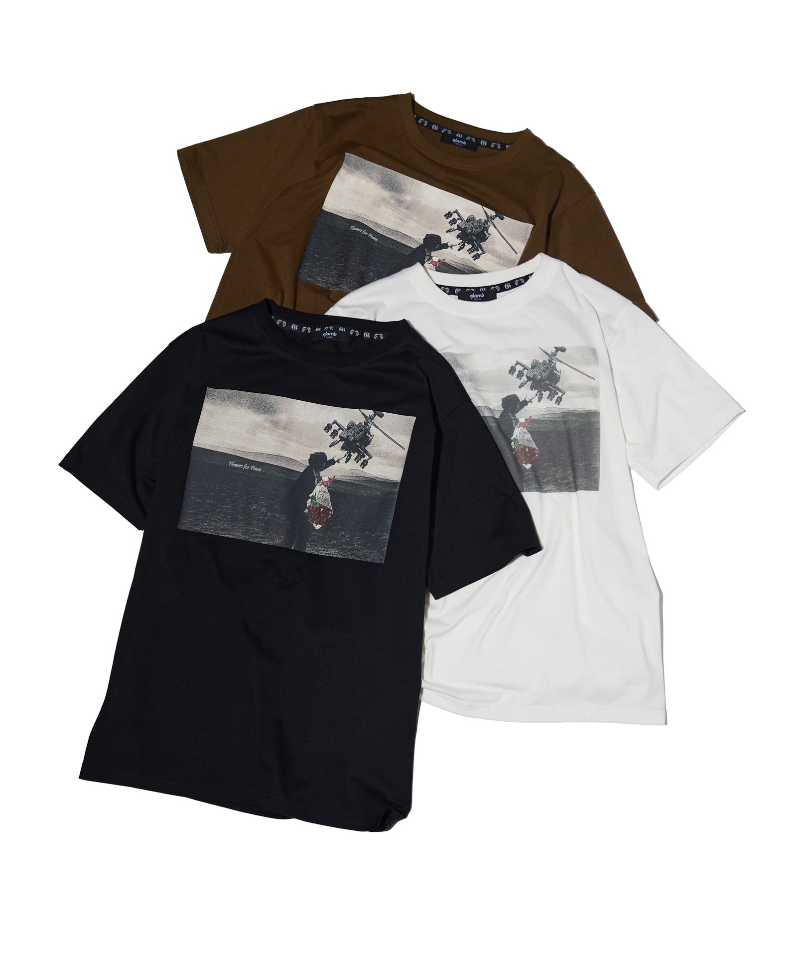 GB0326/CH05 : Flowers T-Shirt / Flower T-shirt | glamb Online
