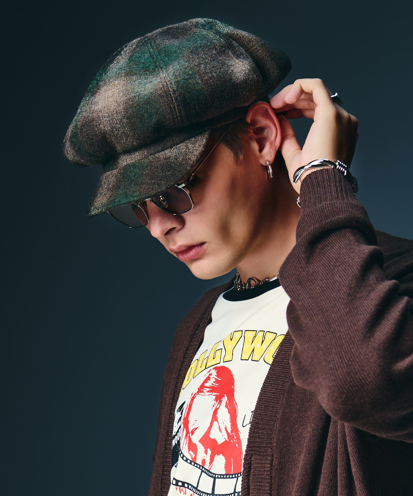 GB0326/CP03 : Motorcycle Casquette / モーターサイクルキャスケット