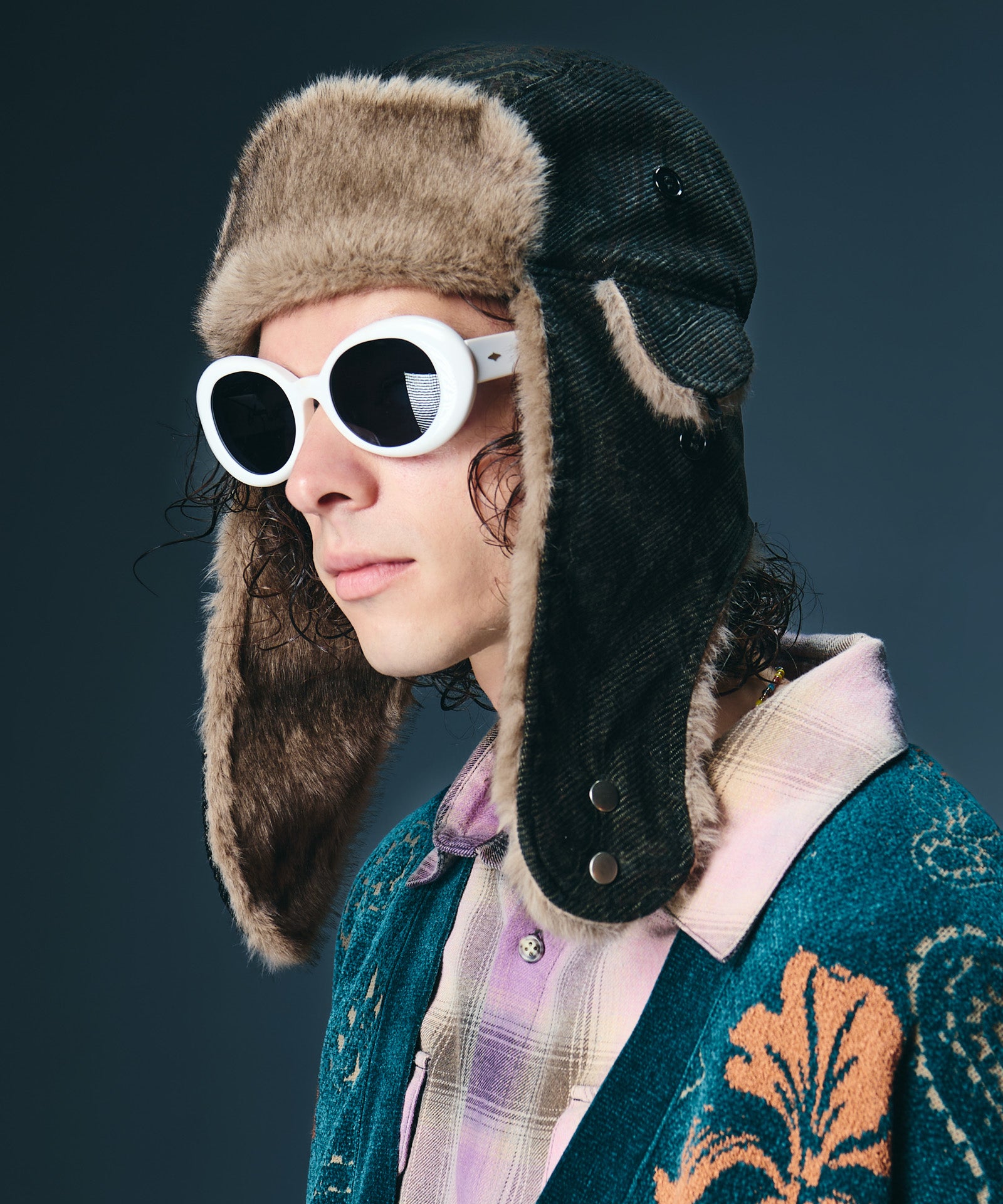 Corduroy Flight Cap / コーデュロイフライトキャップ