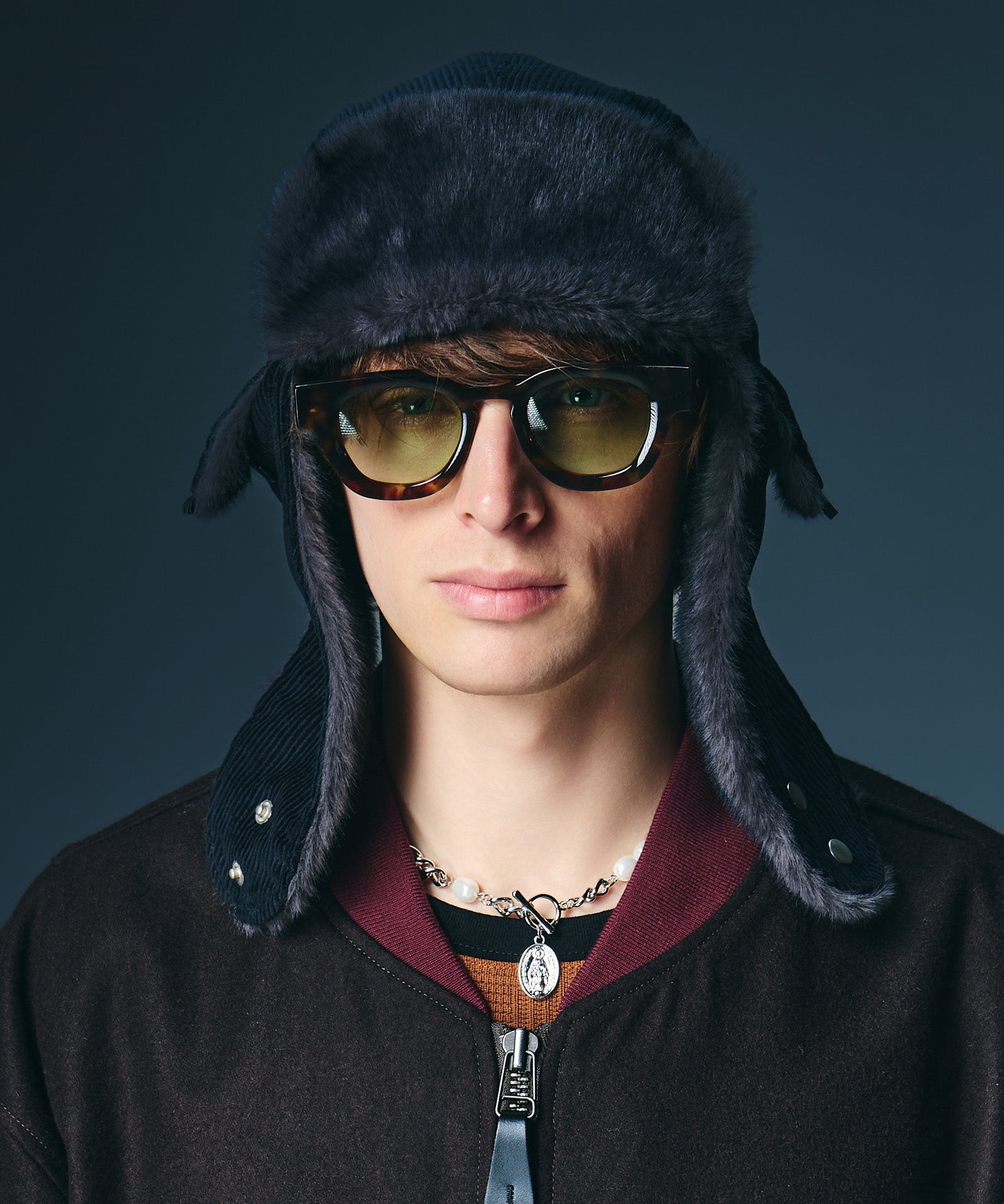 GB0326/CP04 : Corduroy Flight Cap / コーデュロイフライトキャップ