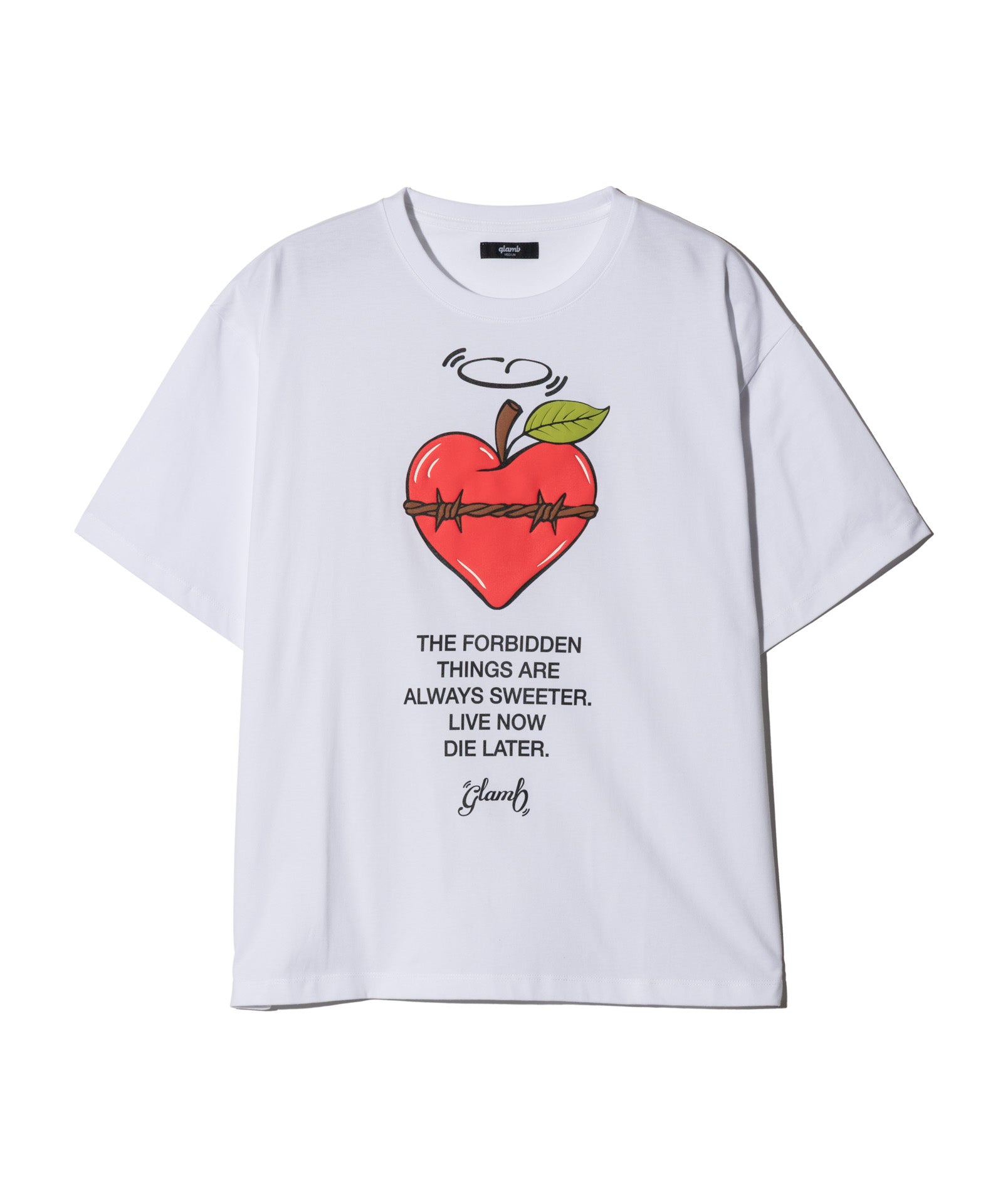 GB0326/CS06 : Apple Heart T-Shirt / アップルハートTシャツ | glamb