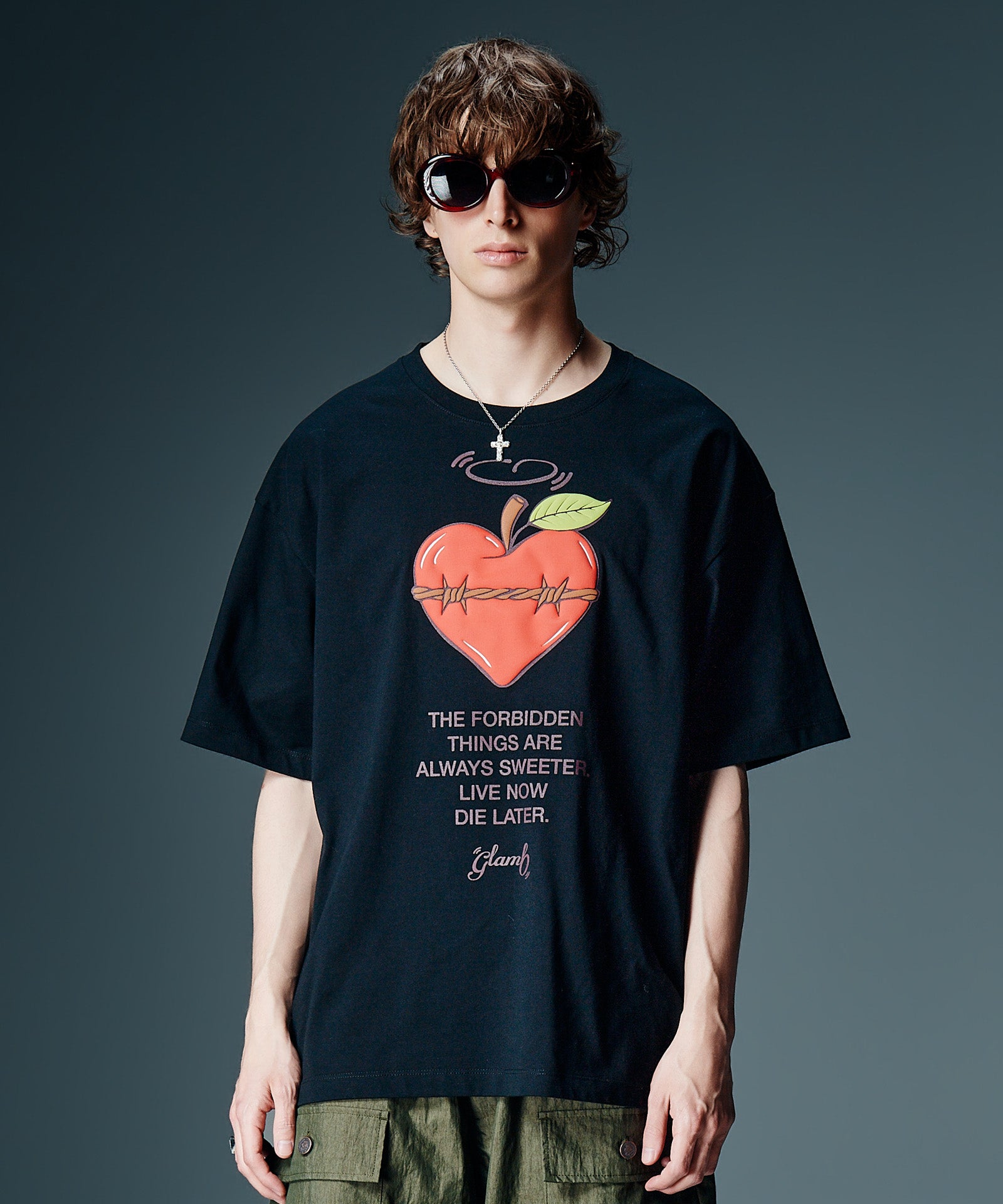 GB0326/CS06 : Apple Heart T-Shirt / アップルハートTシャツ | glamb GB0326/CS06 : Apple Heart T-Shirt / アップルハートTシャツ | glamb