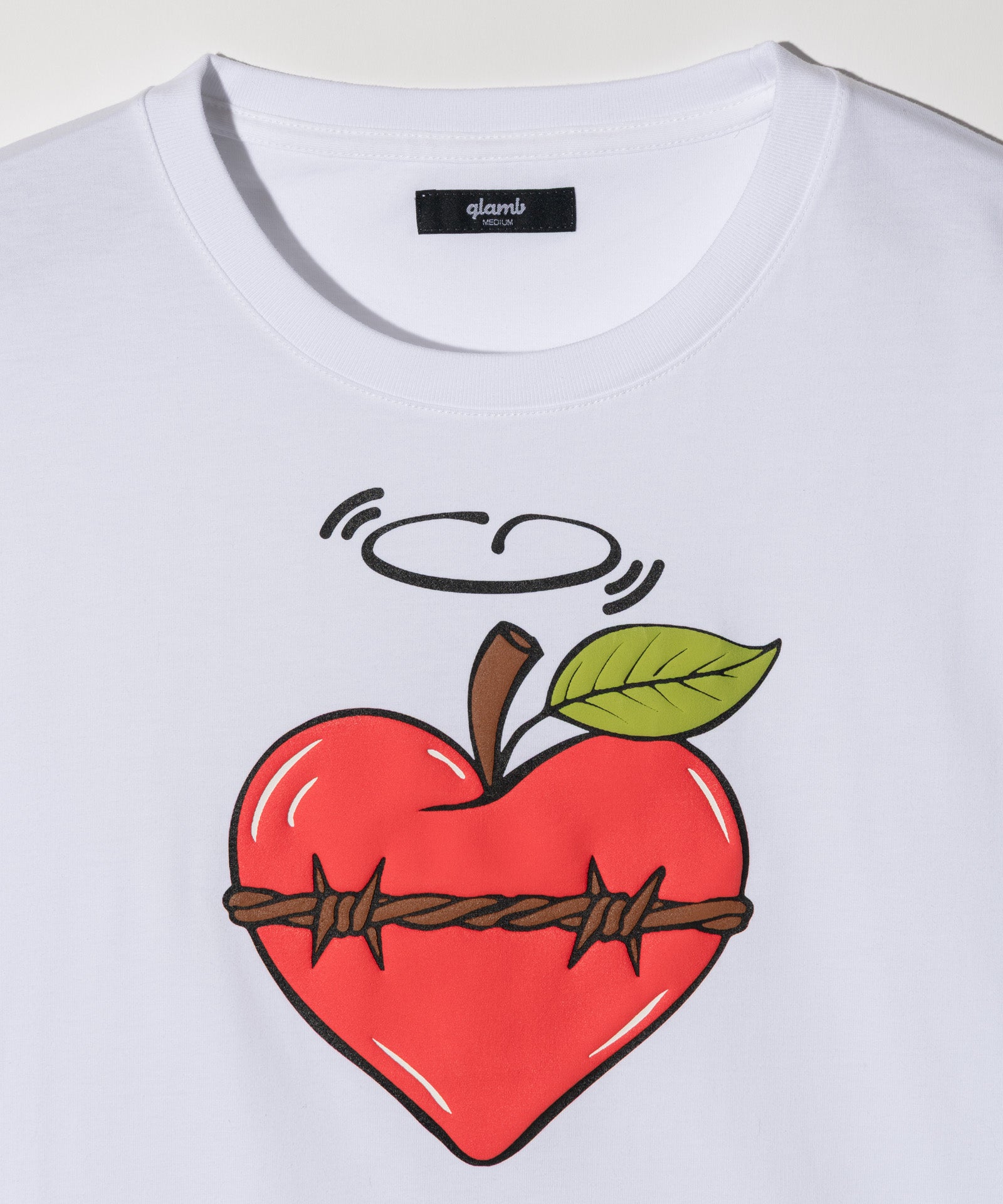 gypsophila ハートTシャツ GB0326/CS06 : Apple Heart T-Shirt / アップルハートTシャツ | glamb