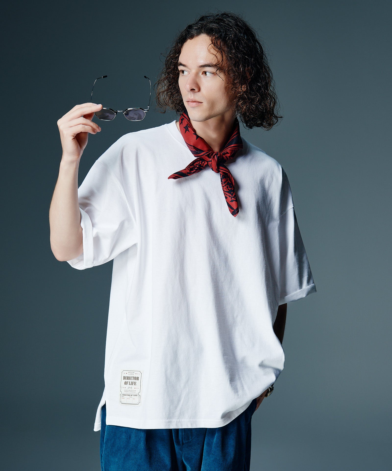 GB0326/CS15 : Oversized Ticket Tag T-shirt / オーバーサイズ