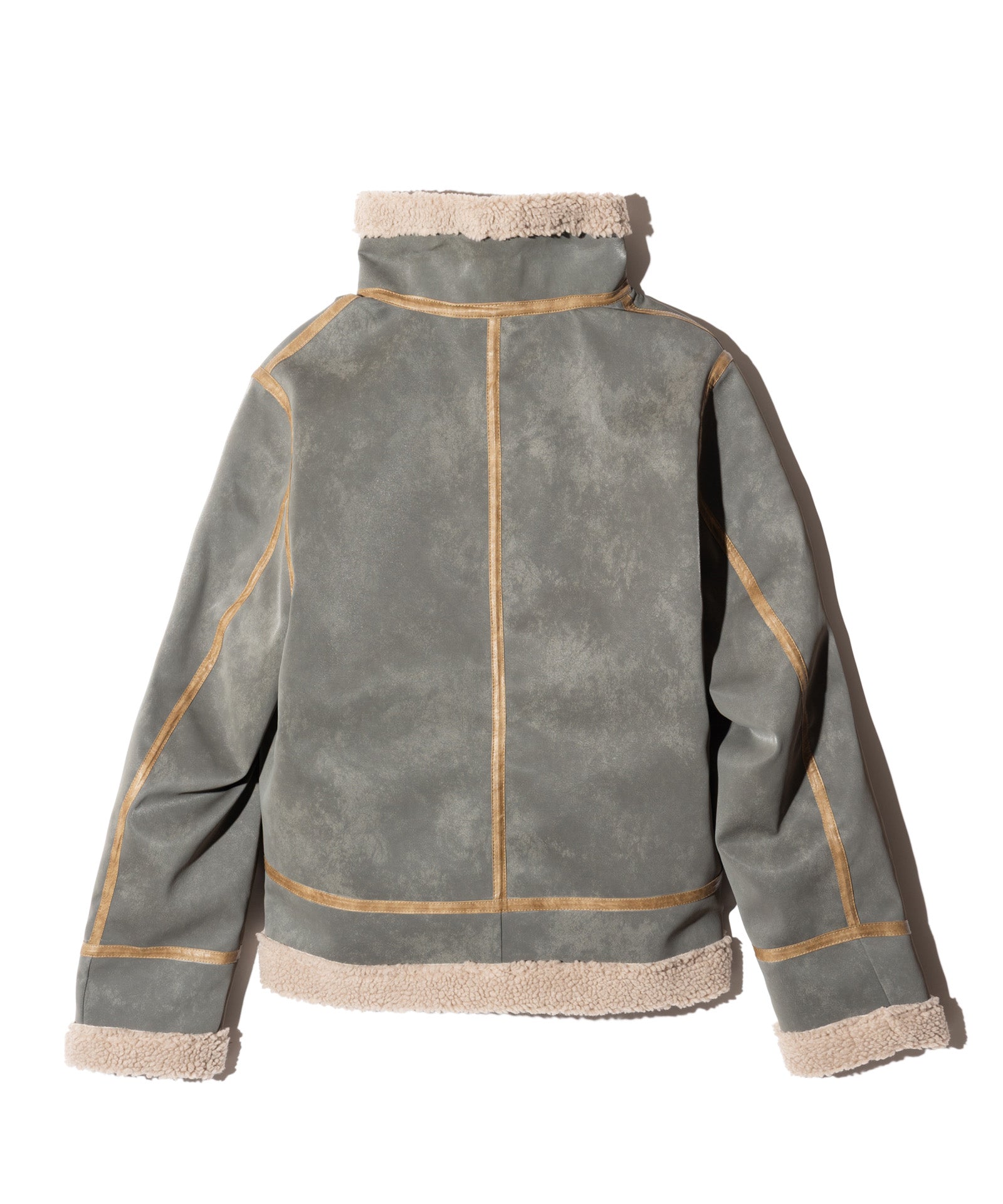 GB0326/JKT08 : Synth Mouton Reversible Jacket / シンセムートン