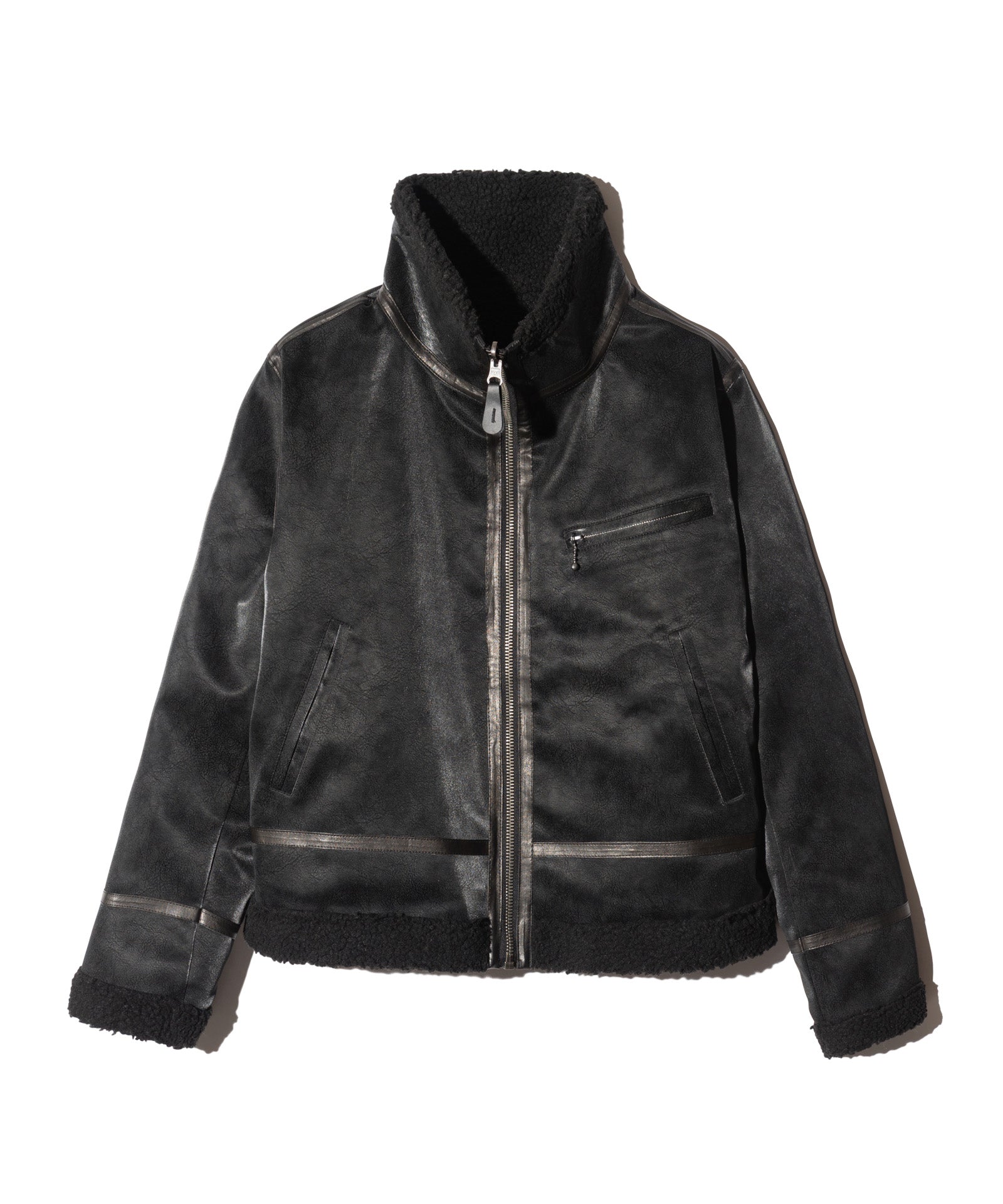 GB0326/JKT08 : Synth Mouton Reversible Jacket / シンセムートン