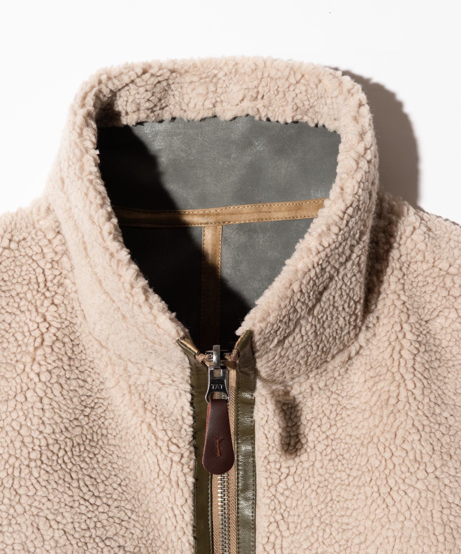 GB0326/JKT08 : Synth Mouton Reversible Jacket / シンセムートン