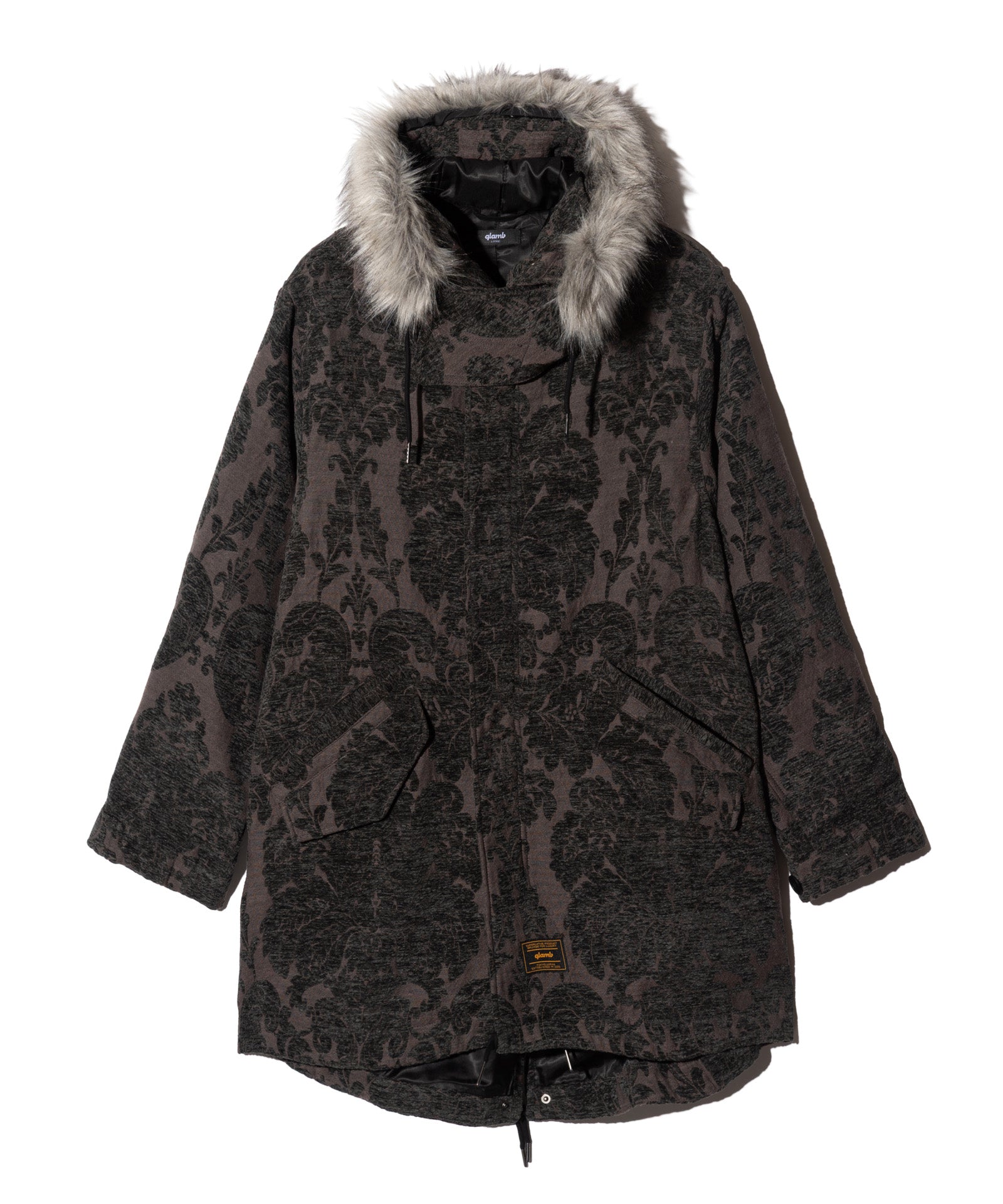 GB0326/JKT11 : High Neck Mods Coat / ハイネックモッズコート