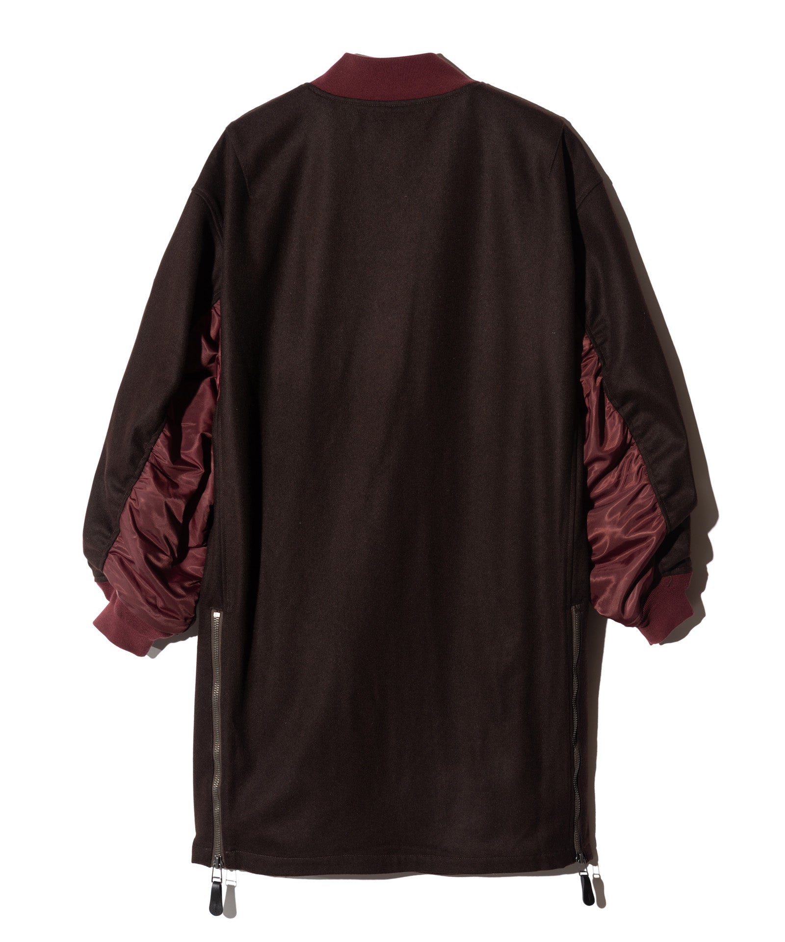 GB0326/JKT13 : Melton MA-1 Coat / メルトンMA-1コート | glamb