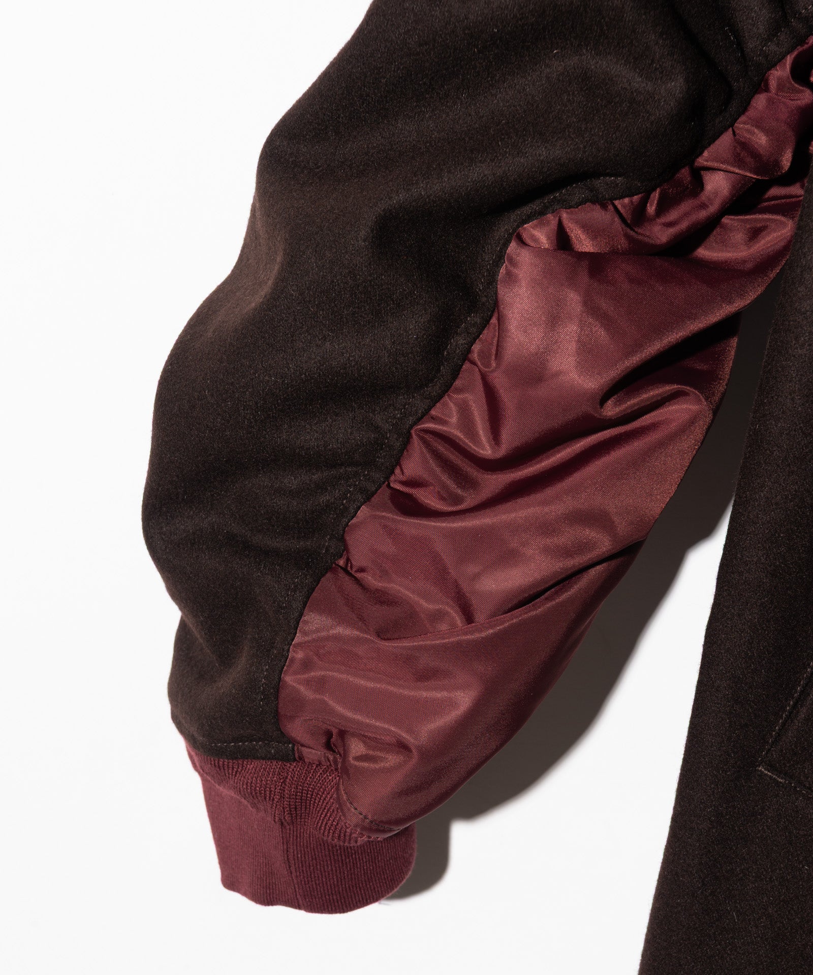 GB0326/JKT13 : Melton MA-1 Coat / メルトンMA-1コート | glamb