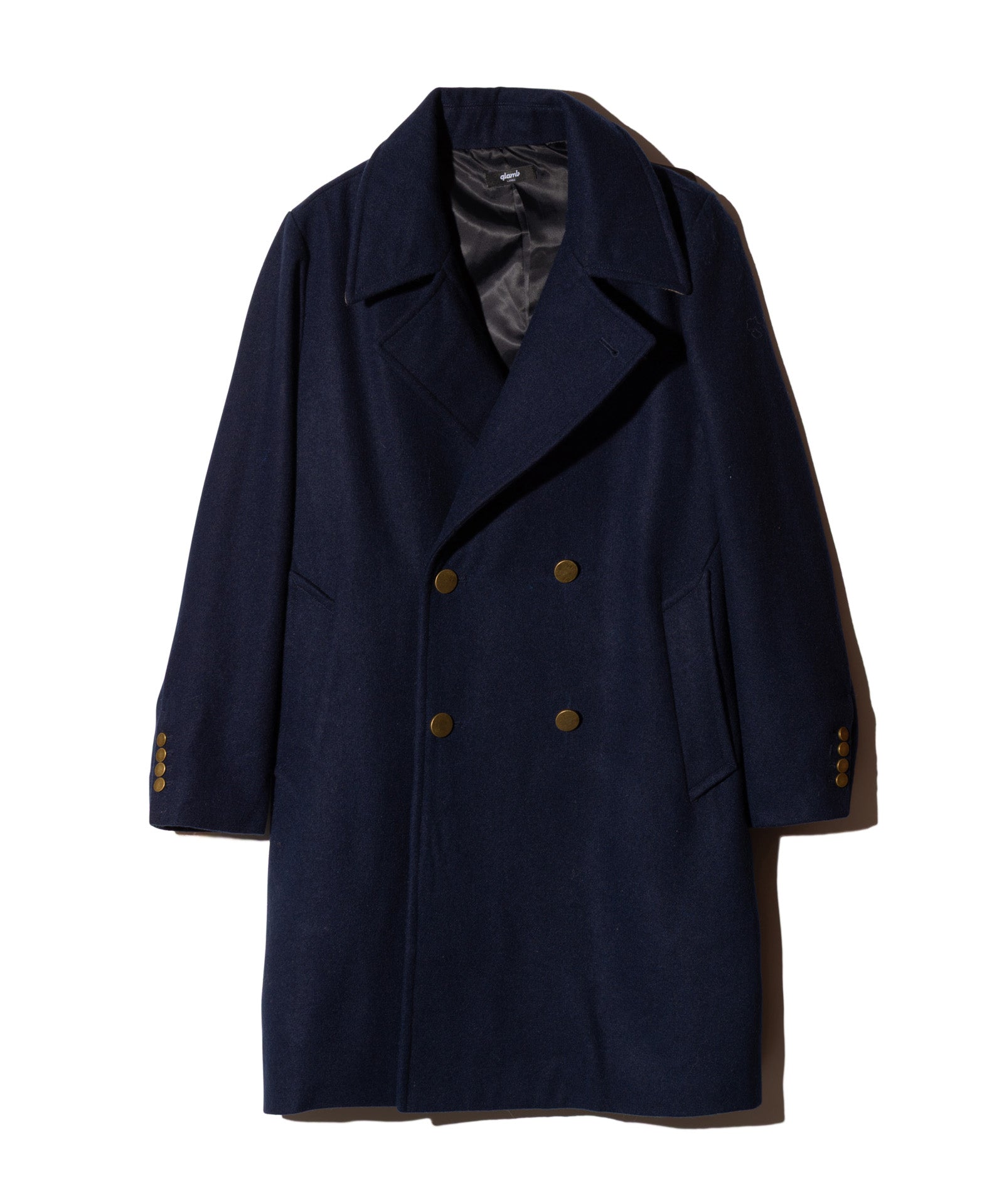 GB0326/JKT16 : Double Breasted Chesterfield Coat / ダブルブレスト