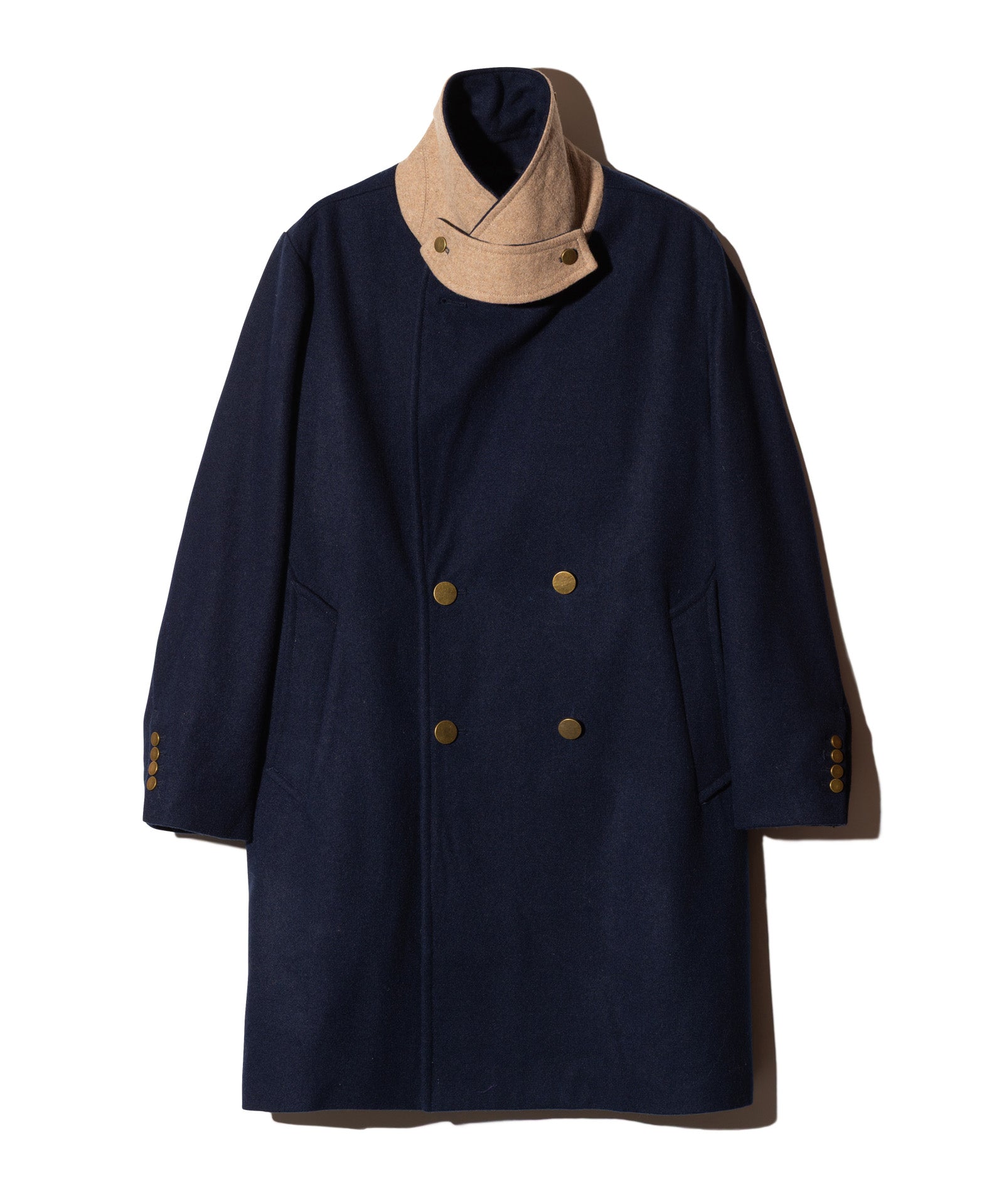 GB0326/JKT16 : Double Breasted Chesterfield Coat / ダブルブレスト