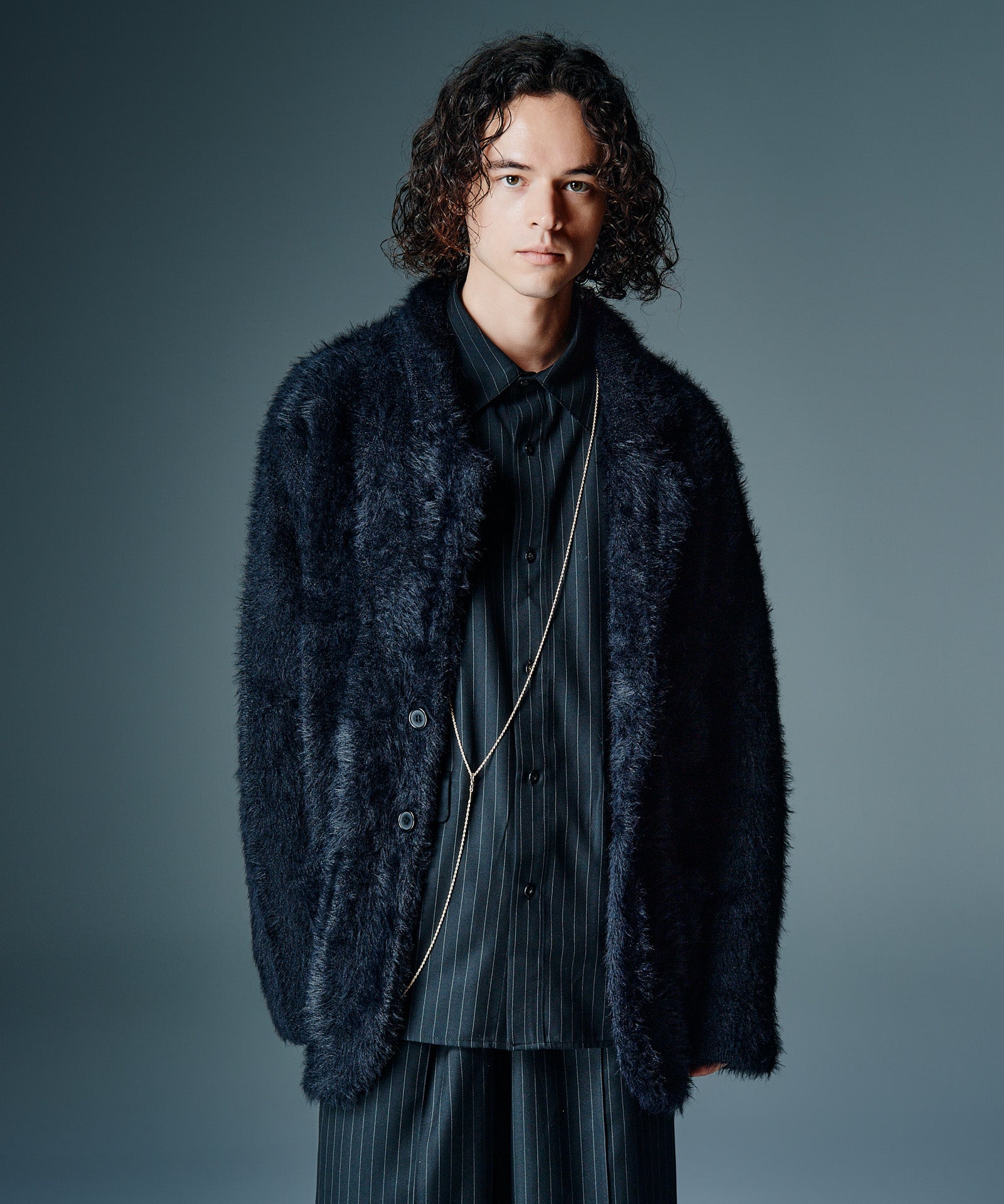 GB0326/JKT18 : Nylon Feather Tailored Jacket / ナイロンフェザー