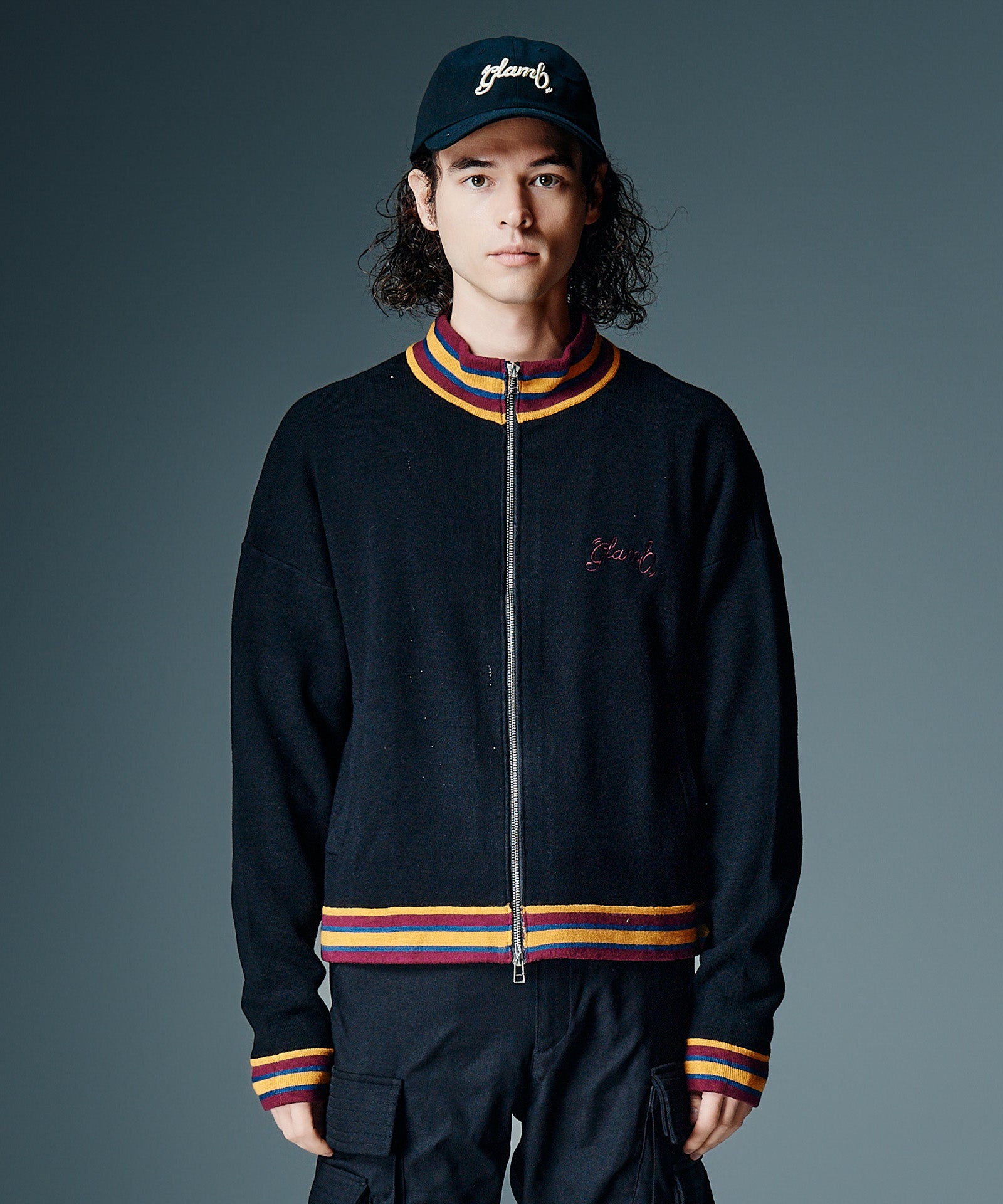 GB0326/KNT04 : Knit Jersey Blouson / ニットジャージブルゾン