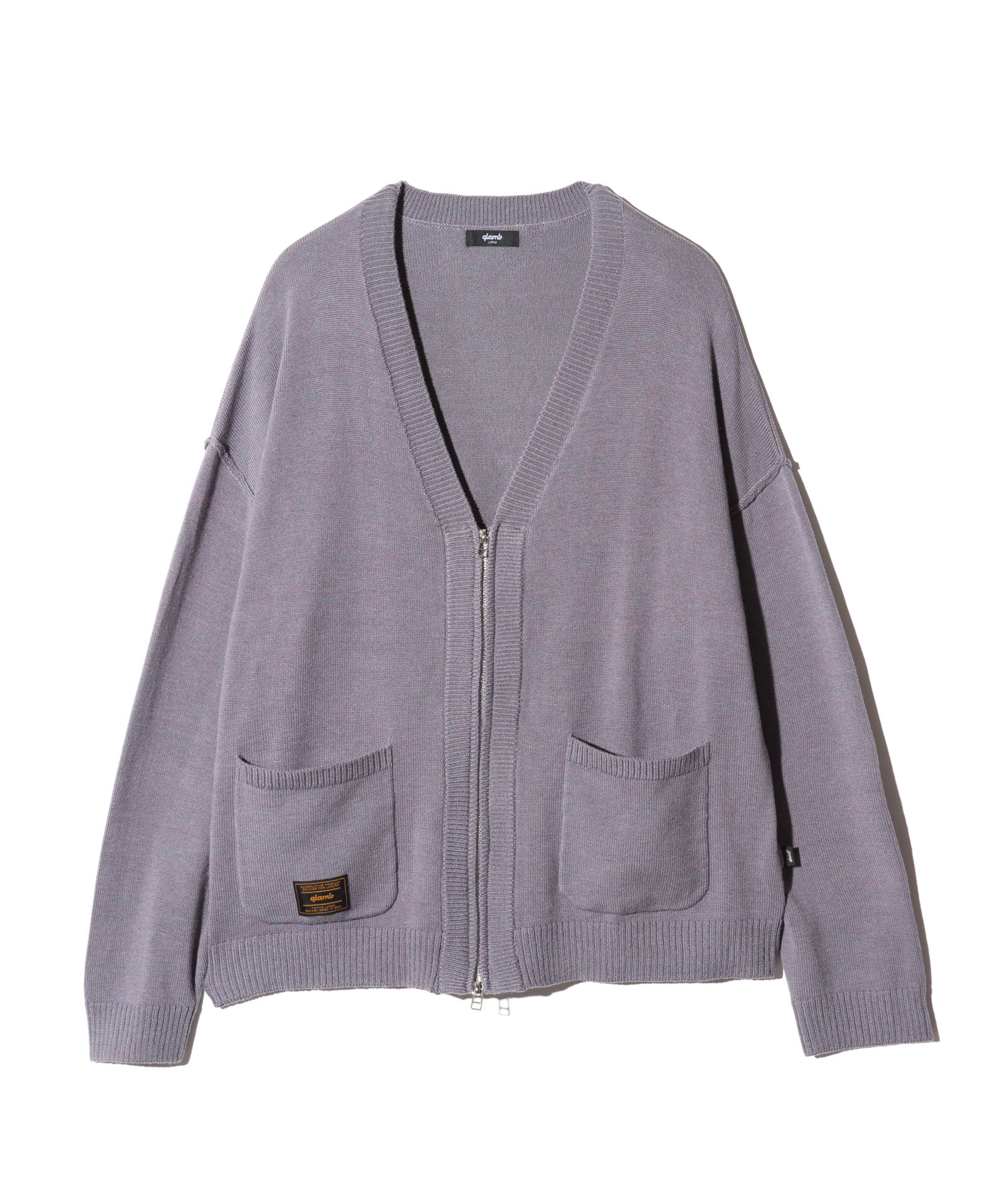 GB0326/KNT12 : Zip Knit Cardigan / ジップニットカーディガン