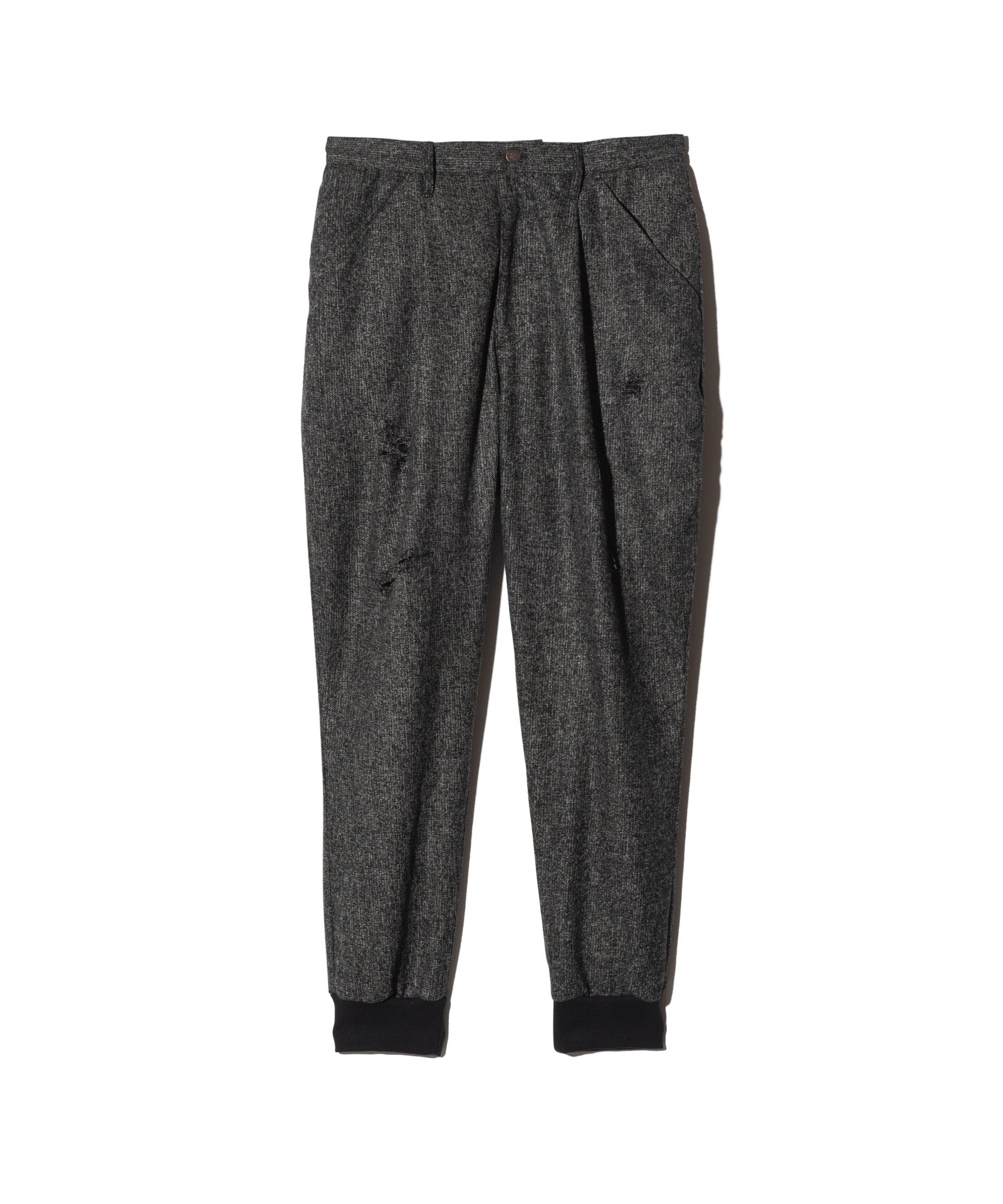 GB0326/P05 : Tweed Jogger Pants / ツイードジョガーパンツ | glamb