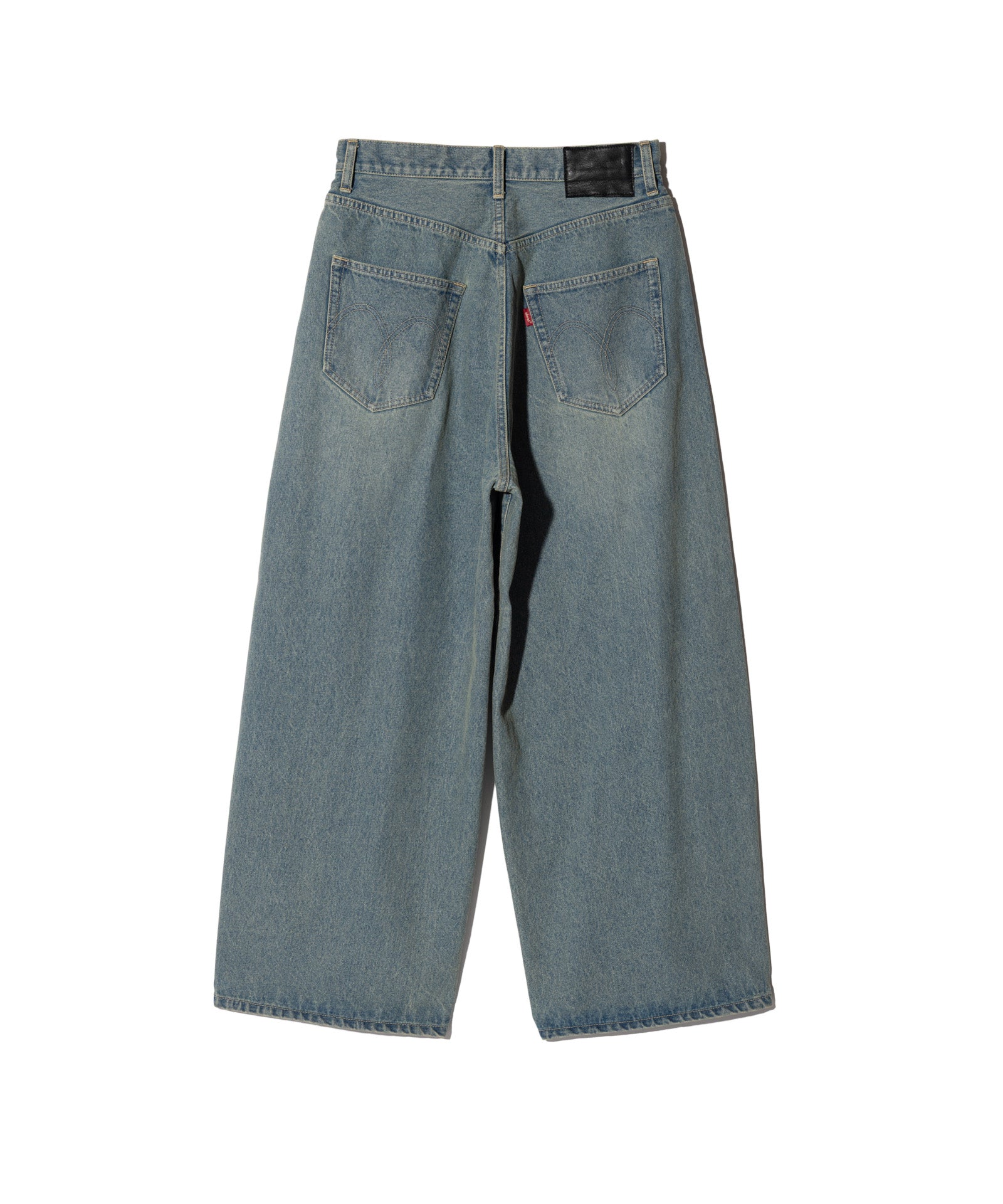 GB0326/ST01 : Leather Combination Denim Set Up / レザー