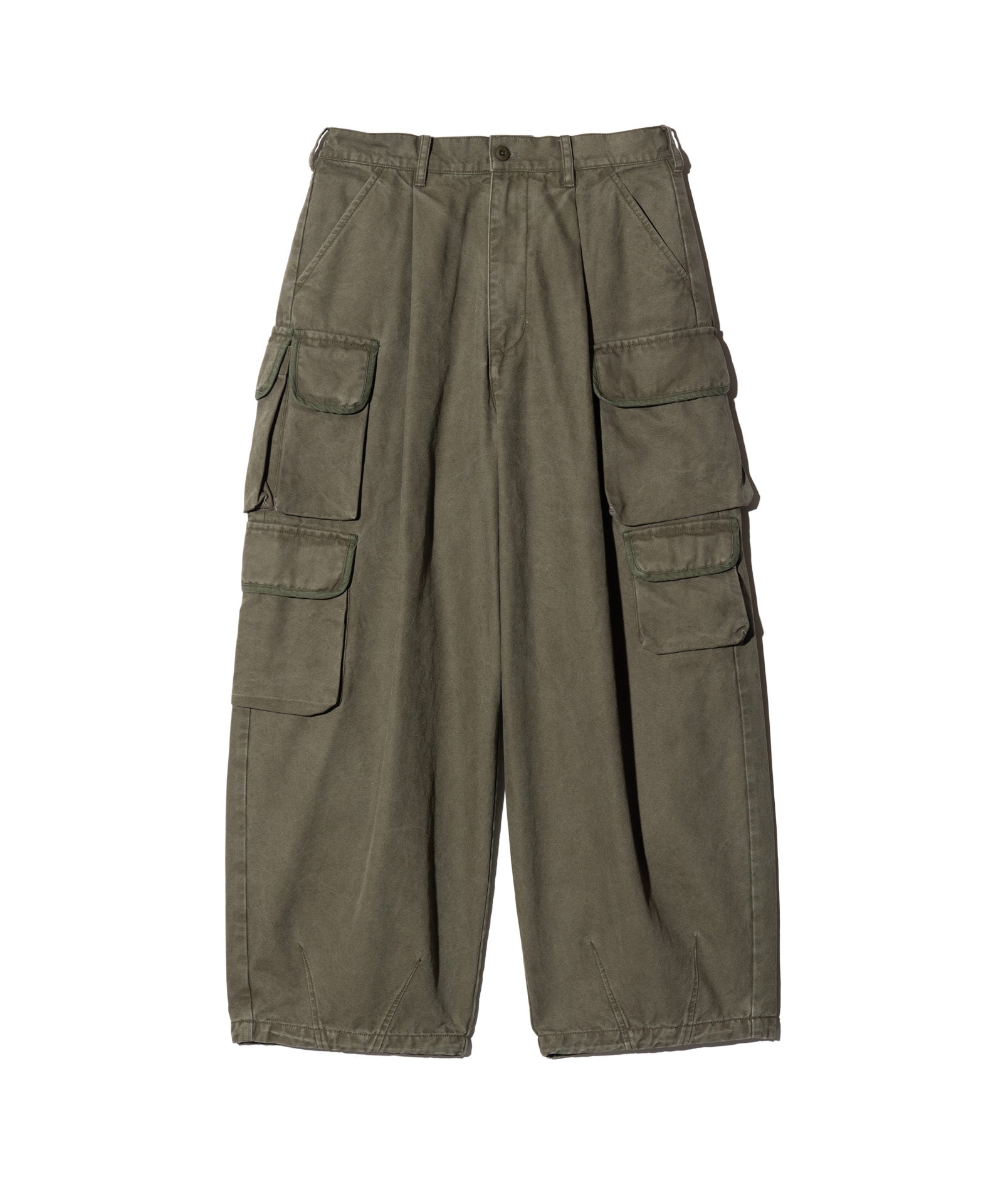 GB0326/P09 : Fade Asymmetry Cargo Pants / フェイドアシンメトリー