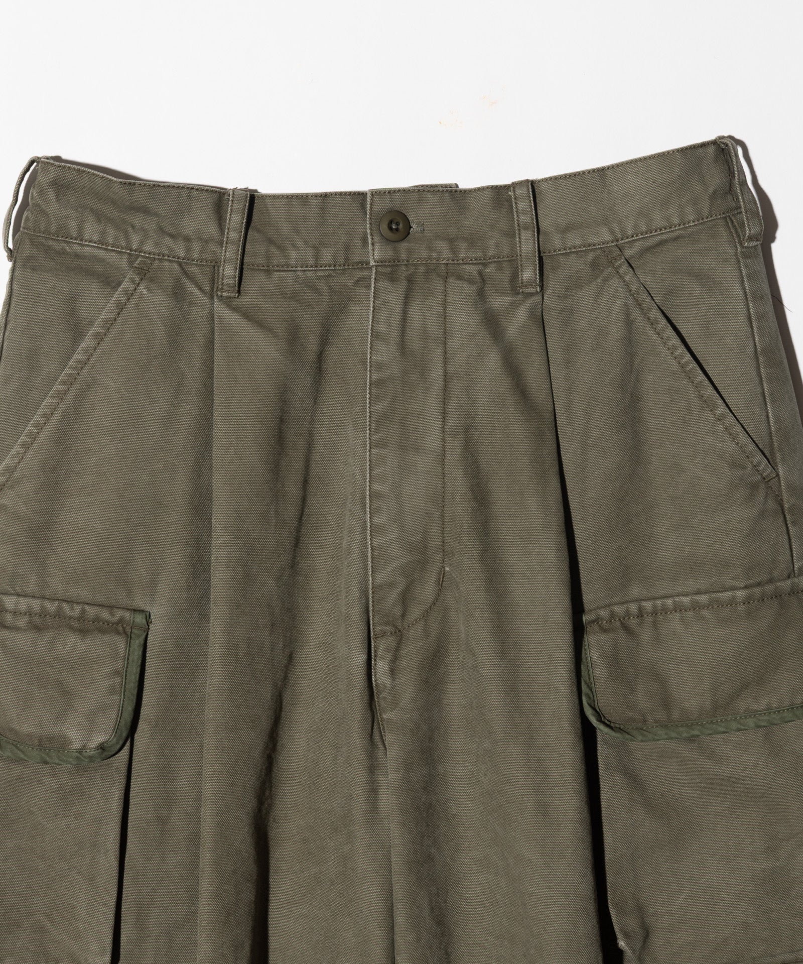 GB0326/P09 : Fade Asymmetry Cargo Pants / フェイドアシンメトリー