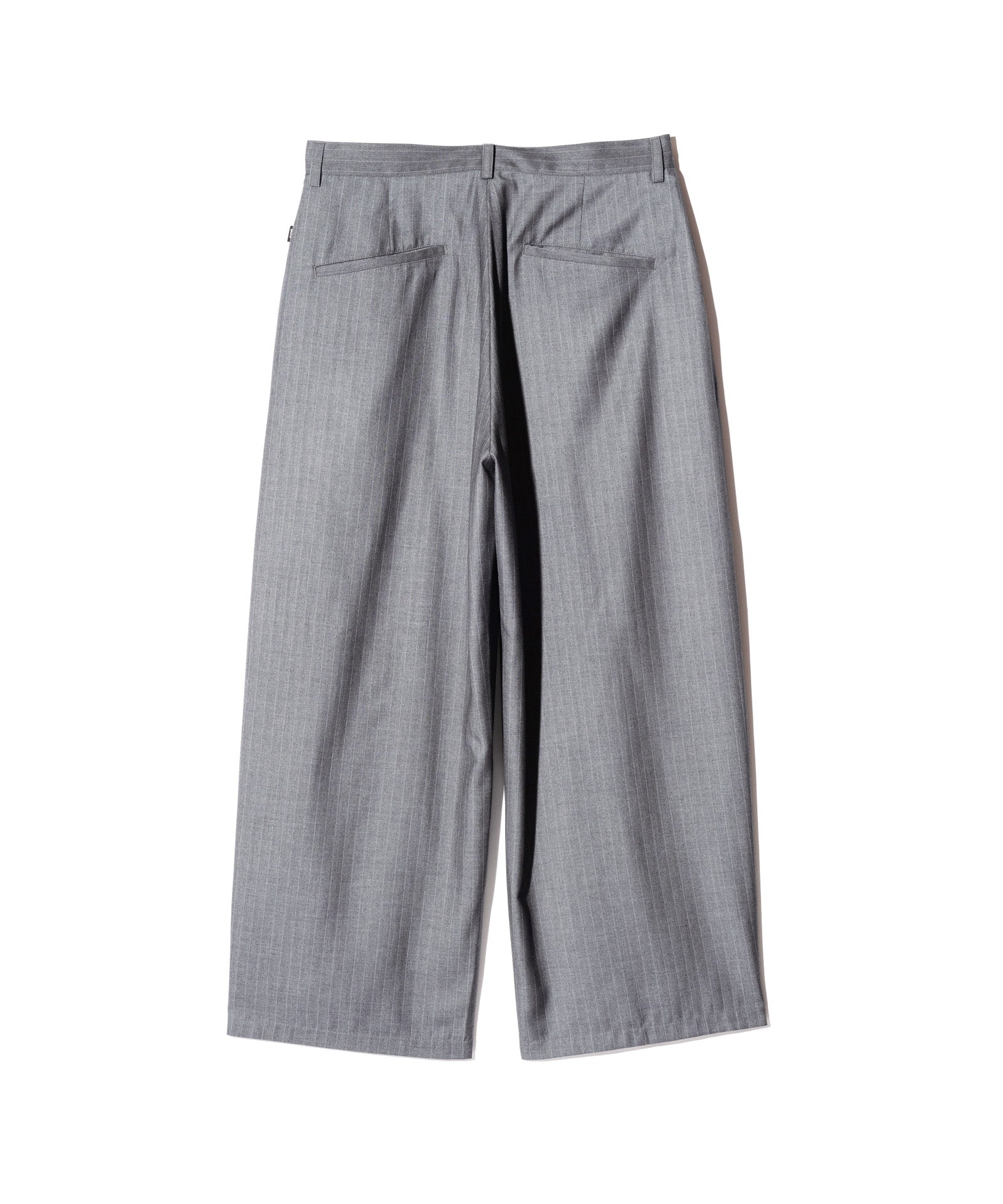 GB0326/P10 : Suit Fabric Baggy Pants / スーツファブリックバギー