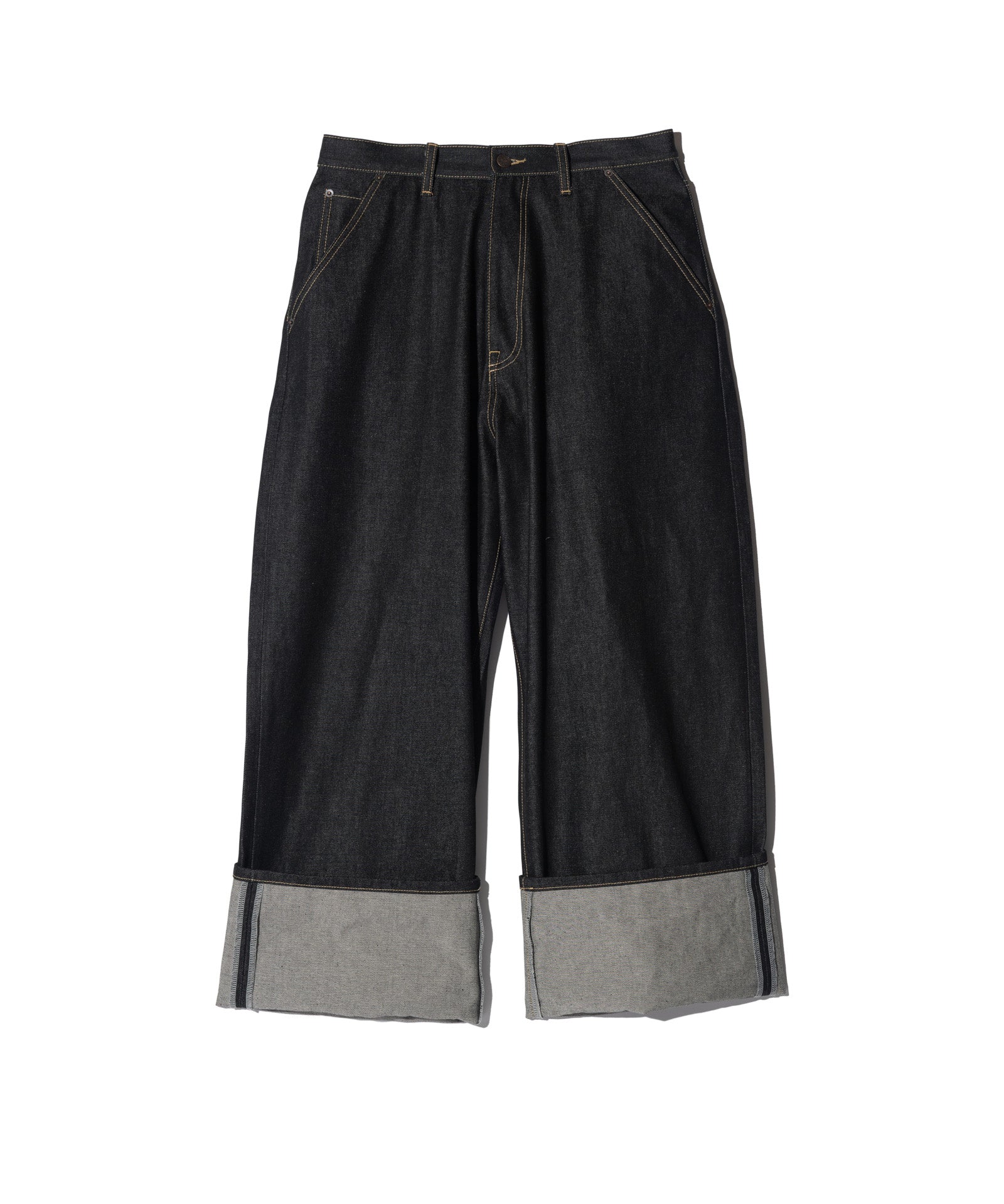 GB0326/P11 : Roll Up Baggy Denim / ロールアップバギーデニム