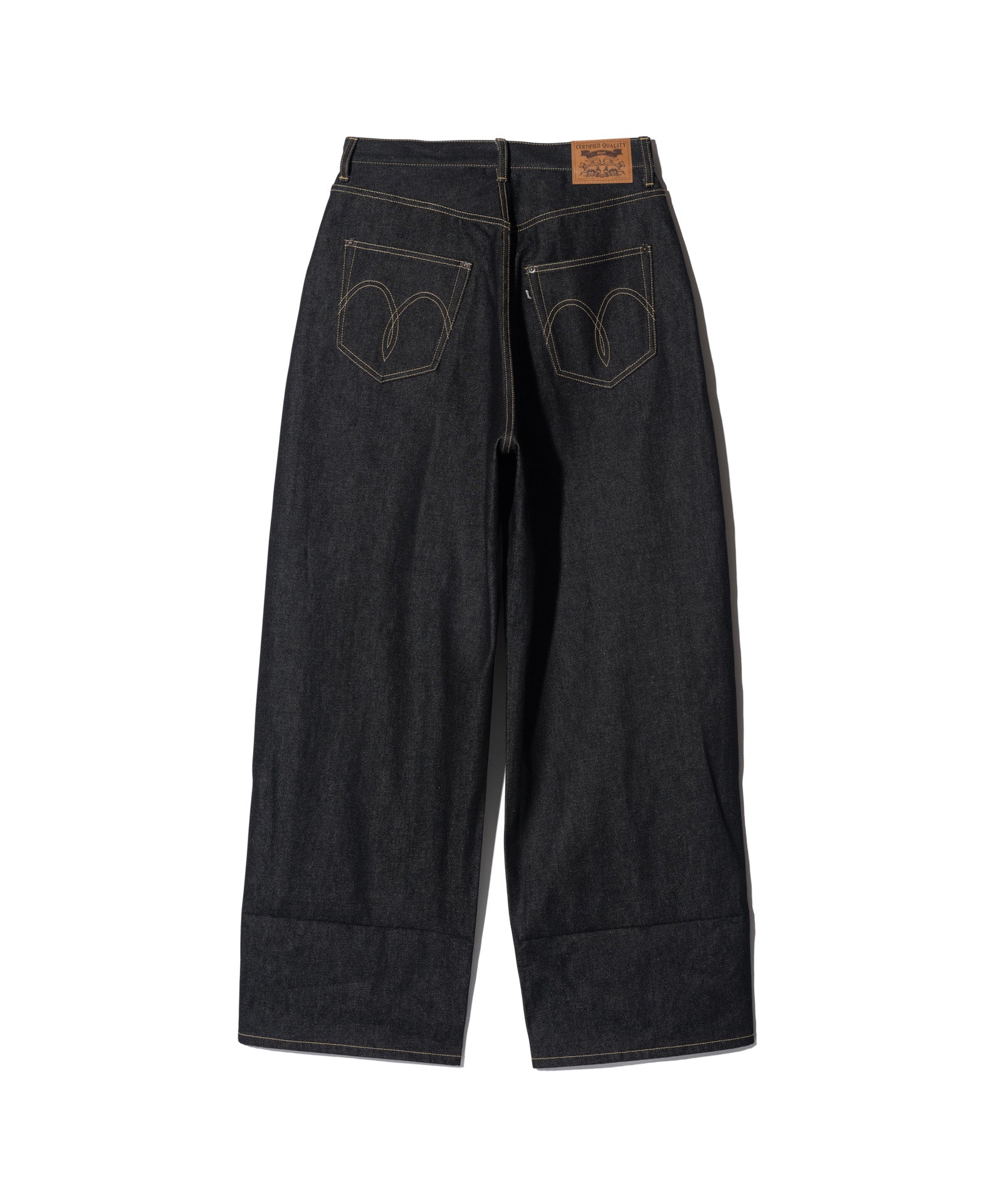 GB0326/P11 : Roll Up Baggy Denim / ロールアップバギーデニム