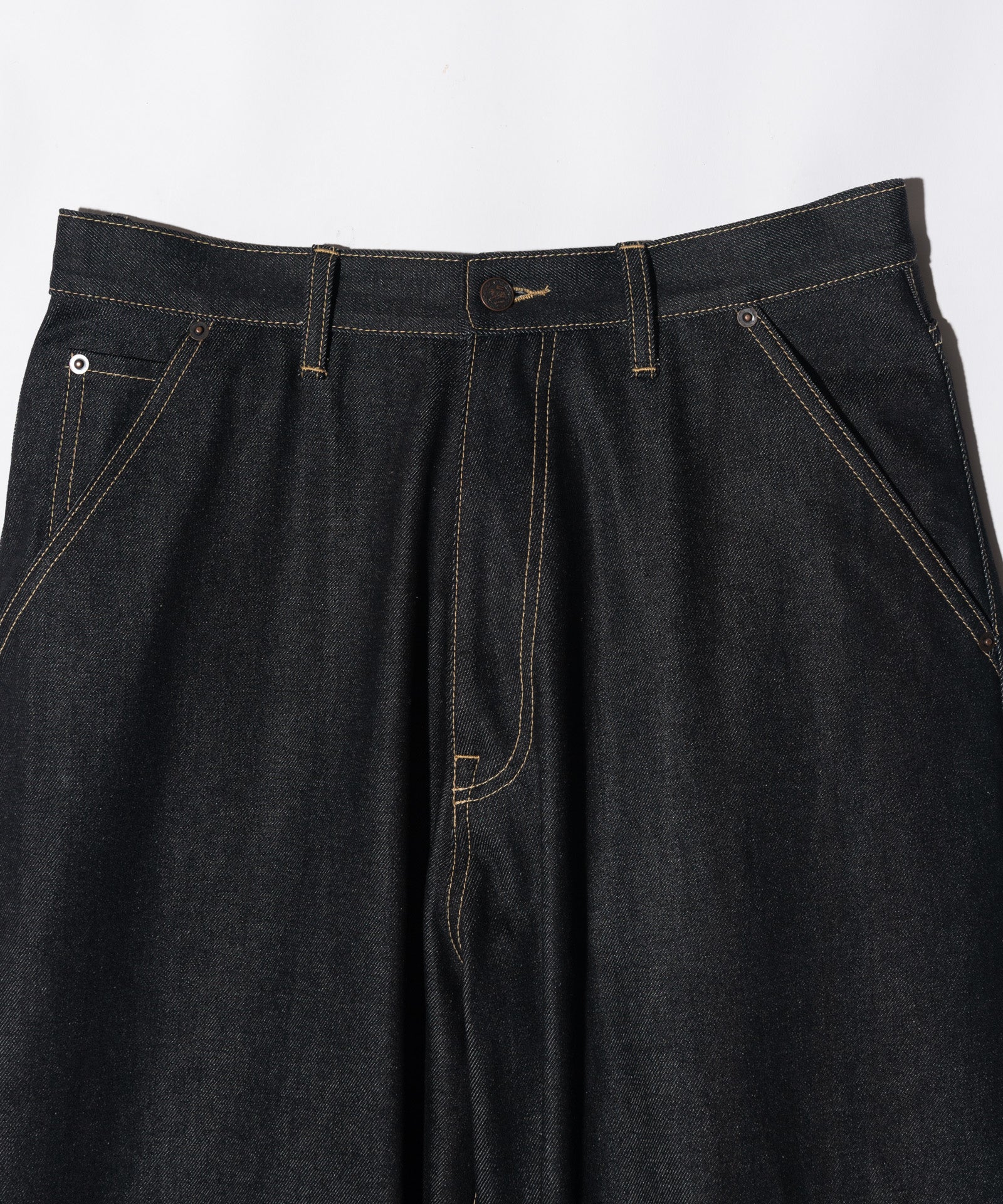 GB0326/P11 : Roll Up Baggy Denim / ロールアップバギーデニム