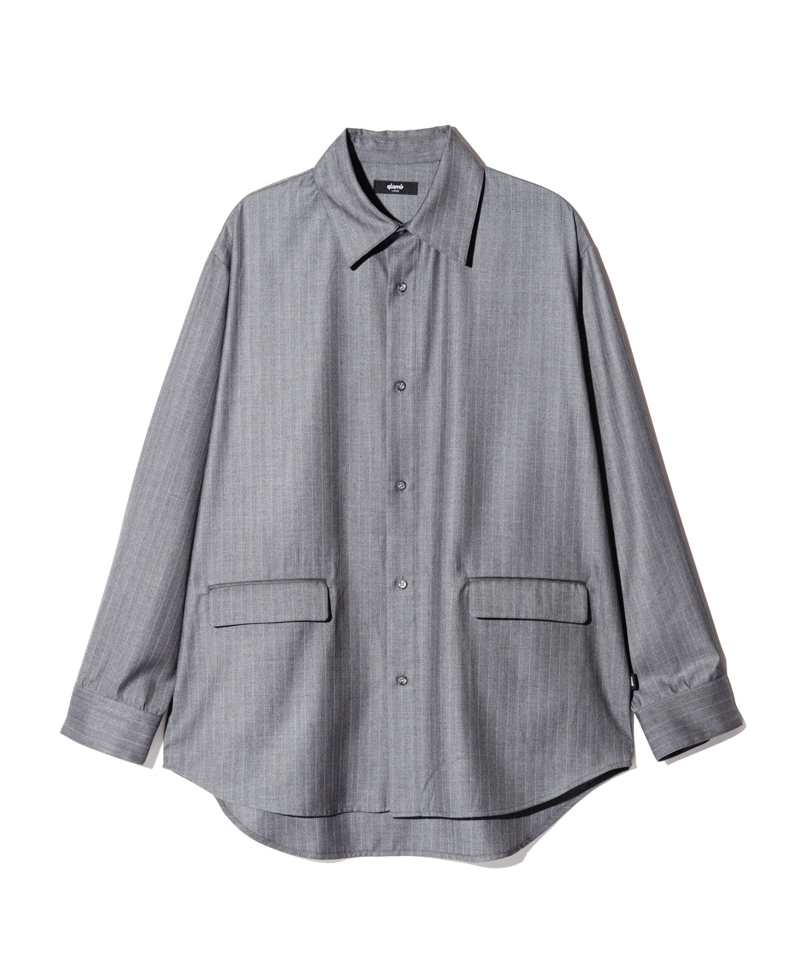 限定セール 新品未使用  ヤヌーク ジミータバニティ シルク オーバーシャツ GB0326/SH05 : Suit Fabric Oversize Shirt / スーツファブリック