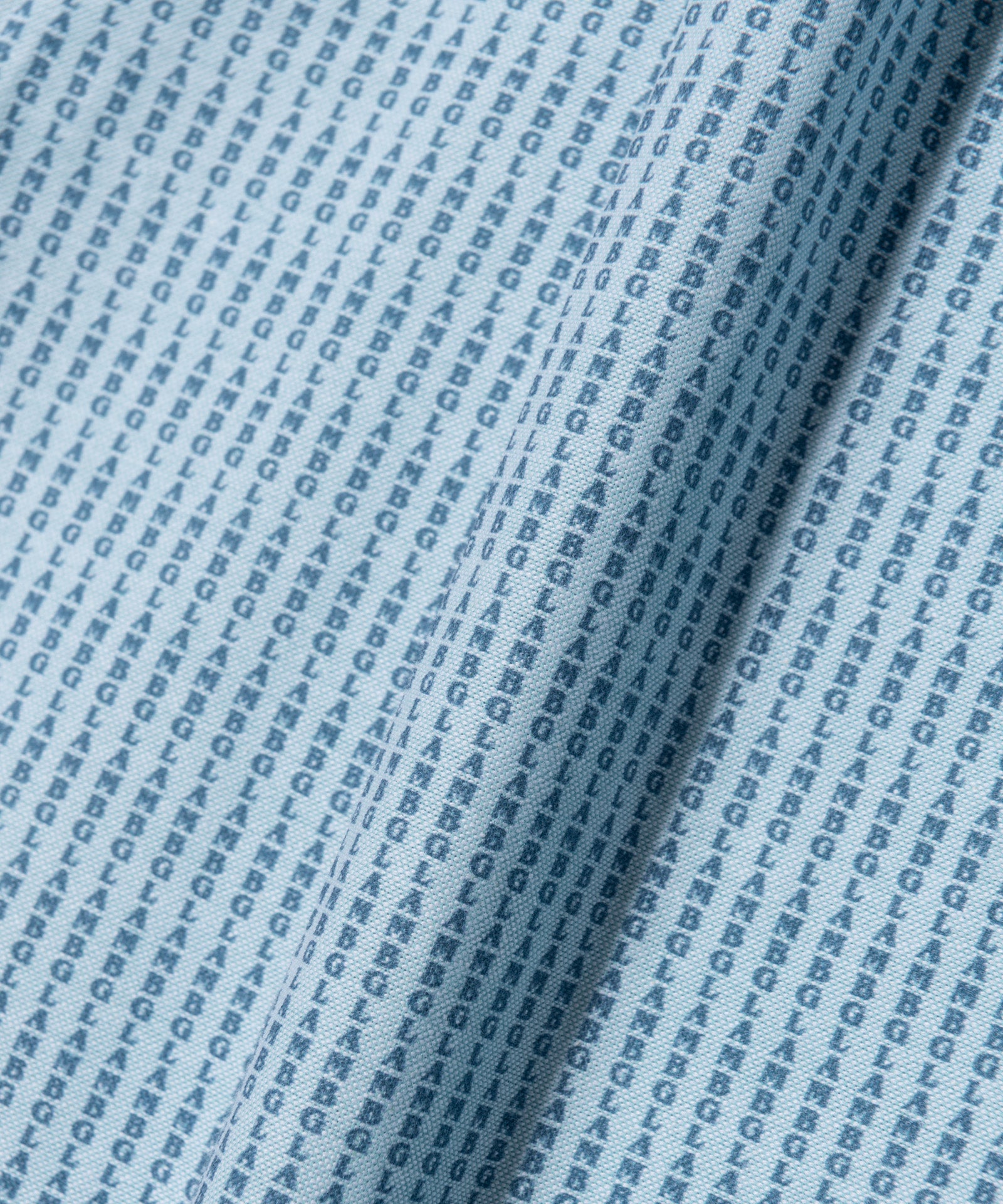 GB0326/SH08 : Stripe Logo Oxford Shirt / ストライプロゴ
