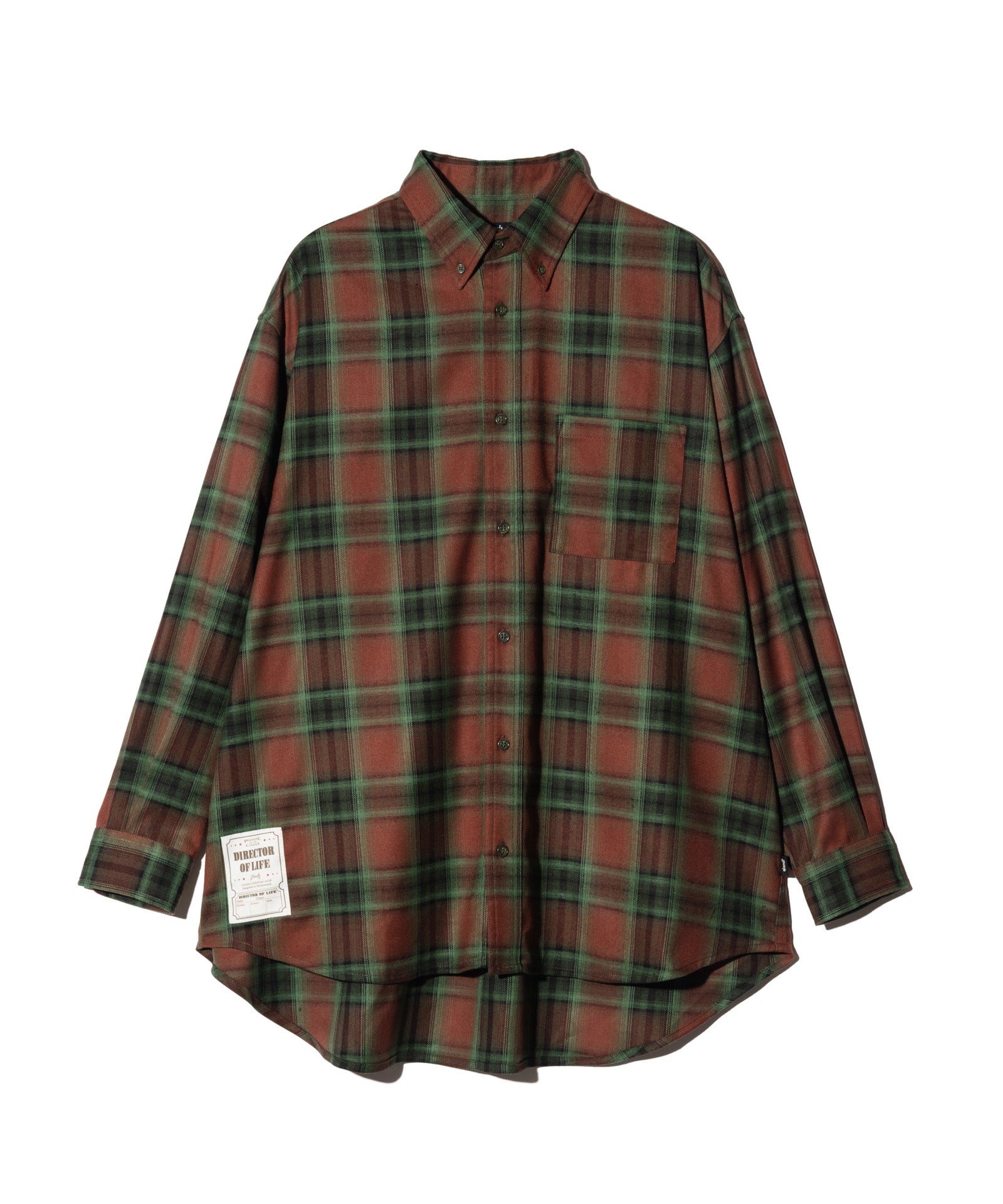 GB0326/SH10 : Extra Big Check Shirt / エクストラビッグチェック