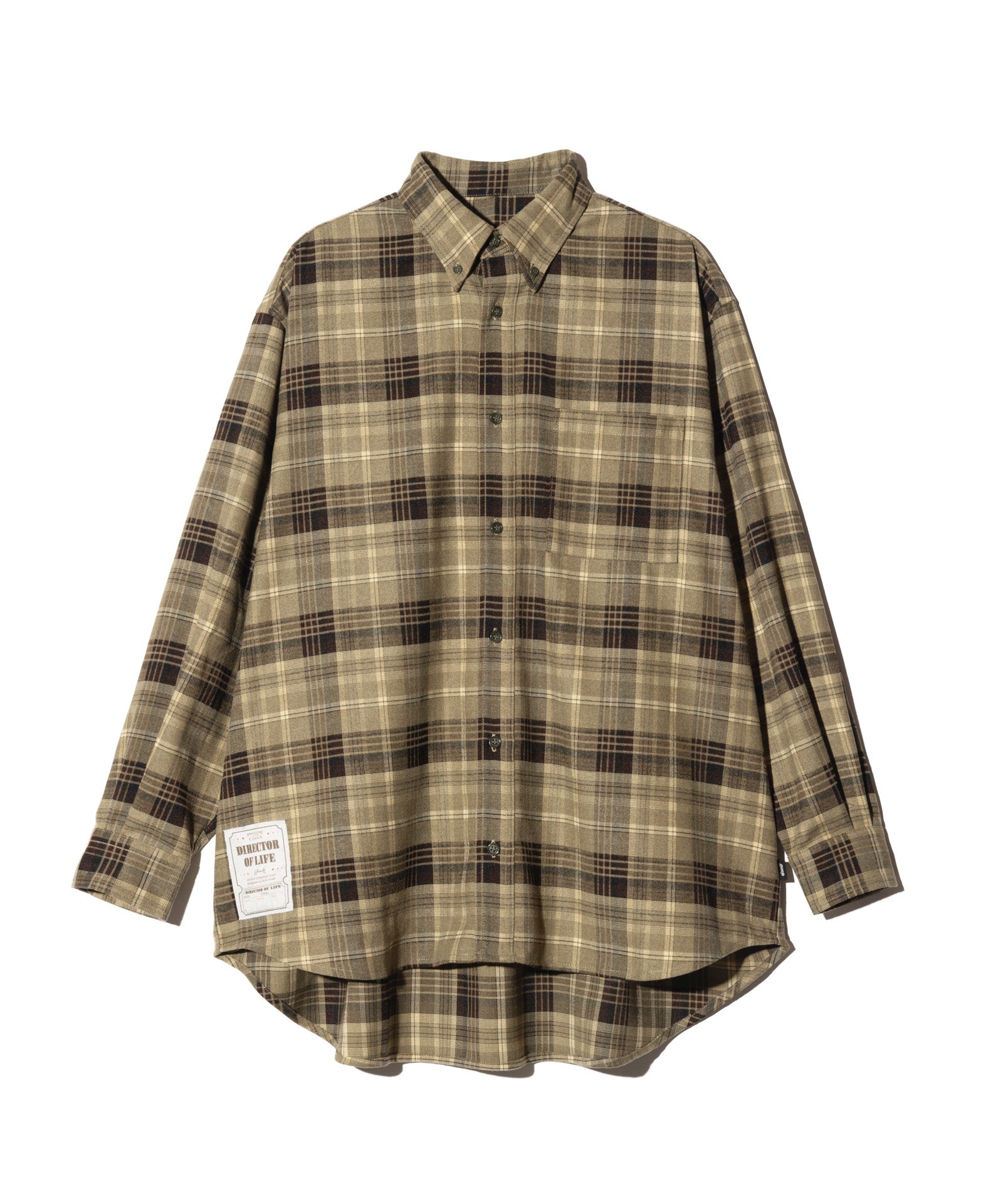 GB0326/SH10 : Extra Big Check Shirt / エクストラビッグチェック