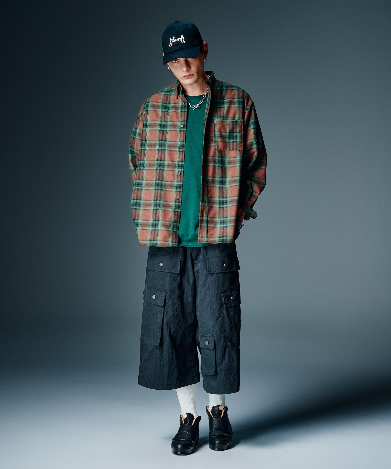 GB0326/SH10 : Extra Big Check Shirt / エクストラビッグチェック