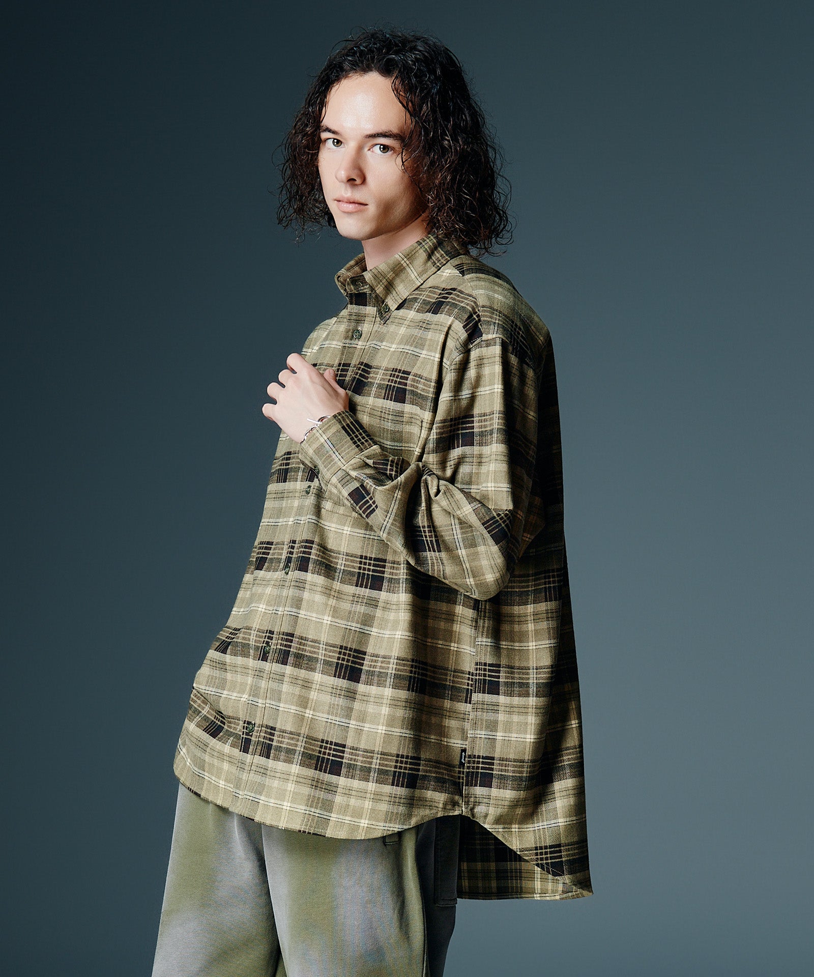 GB0326/SH10 : Extra Big Check Shirt / エクストラビッグチェック