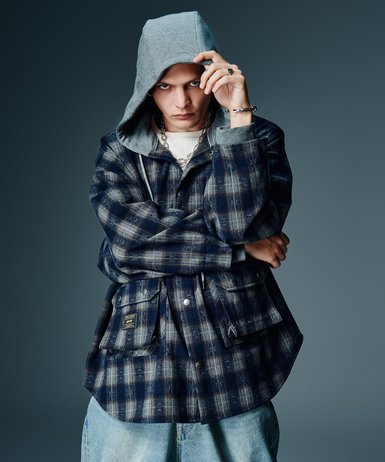 4XL Hoodie Shirt / 4XLフーディーシャツ