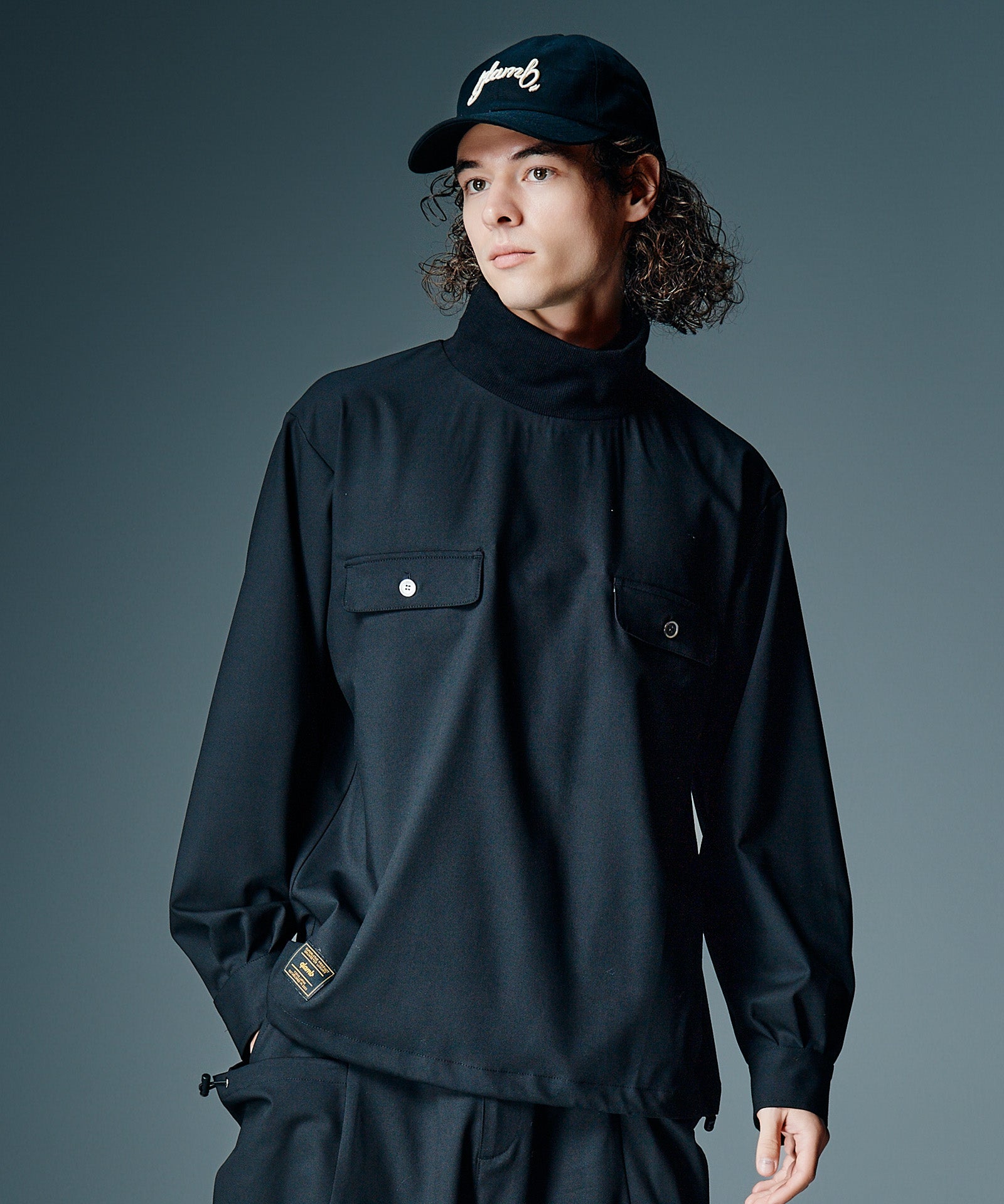 GB0326/SH12 : Deformed Work Shirt / デフォームワークシャツ | glamb