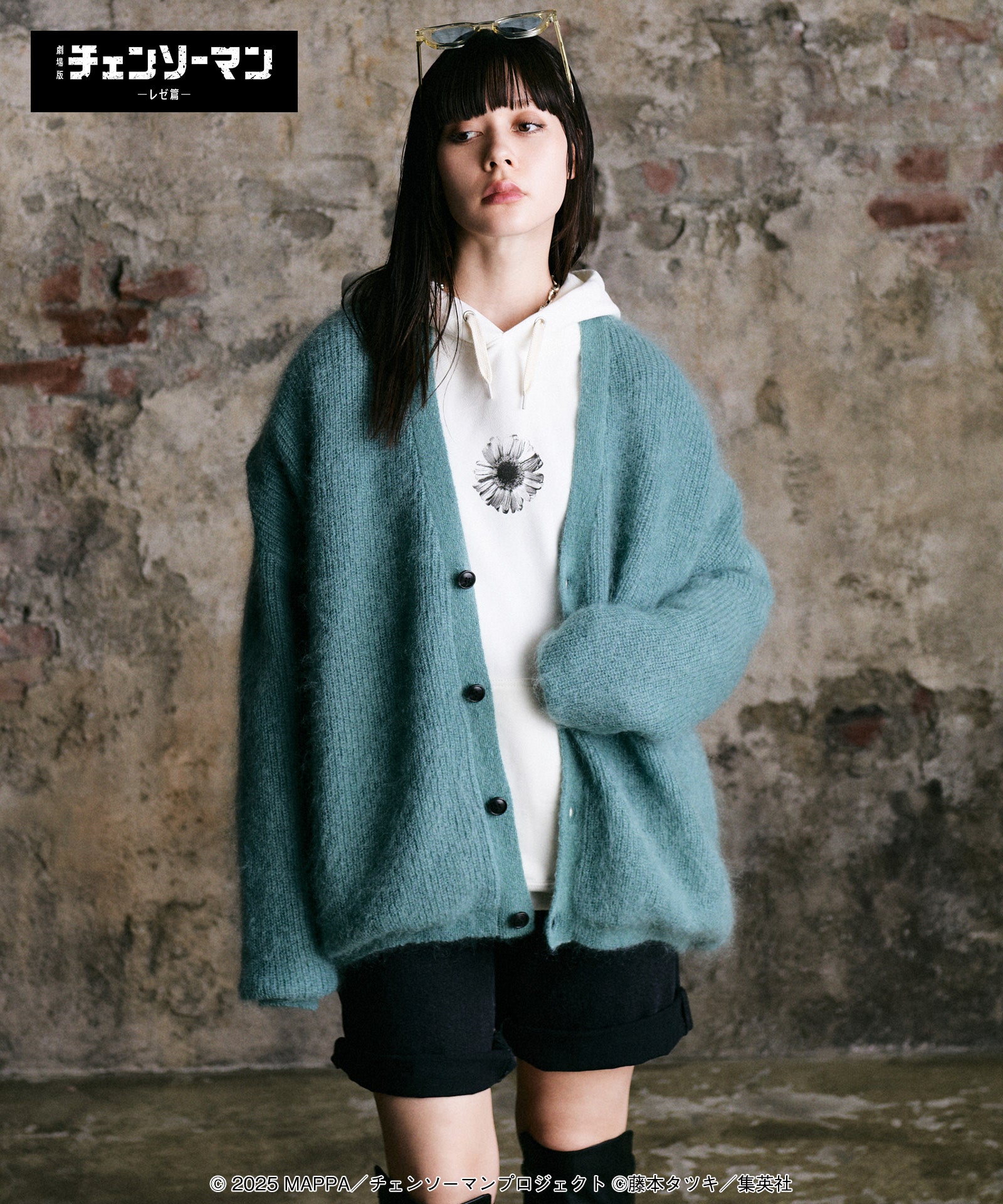 H:166 / C:80 / W:56 / H:86 着用サイズ:L