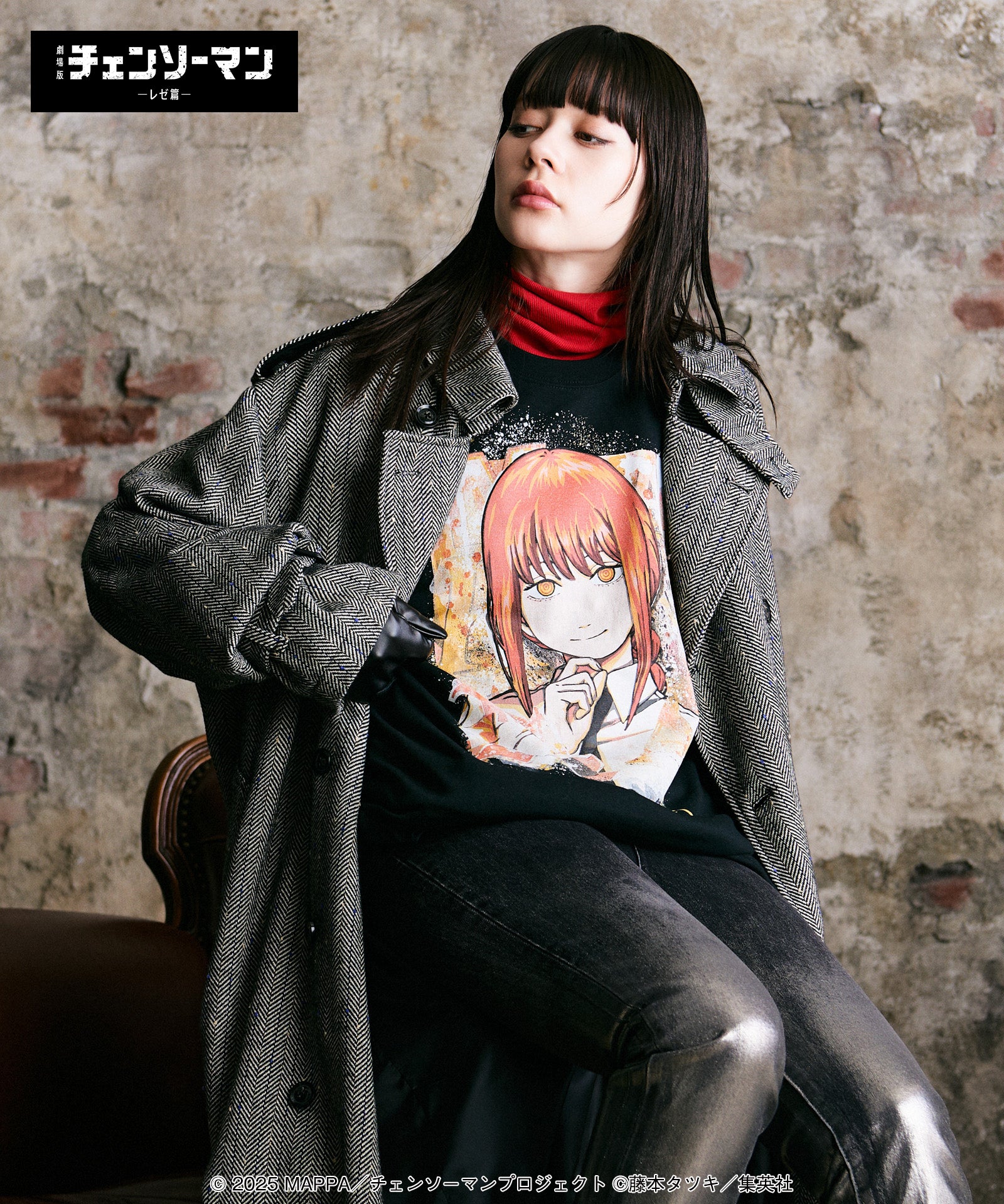 H:166 / C:80 / W:56 / H:86 着用サイズ:L