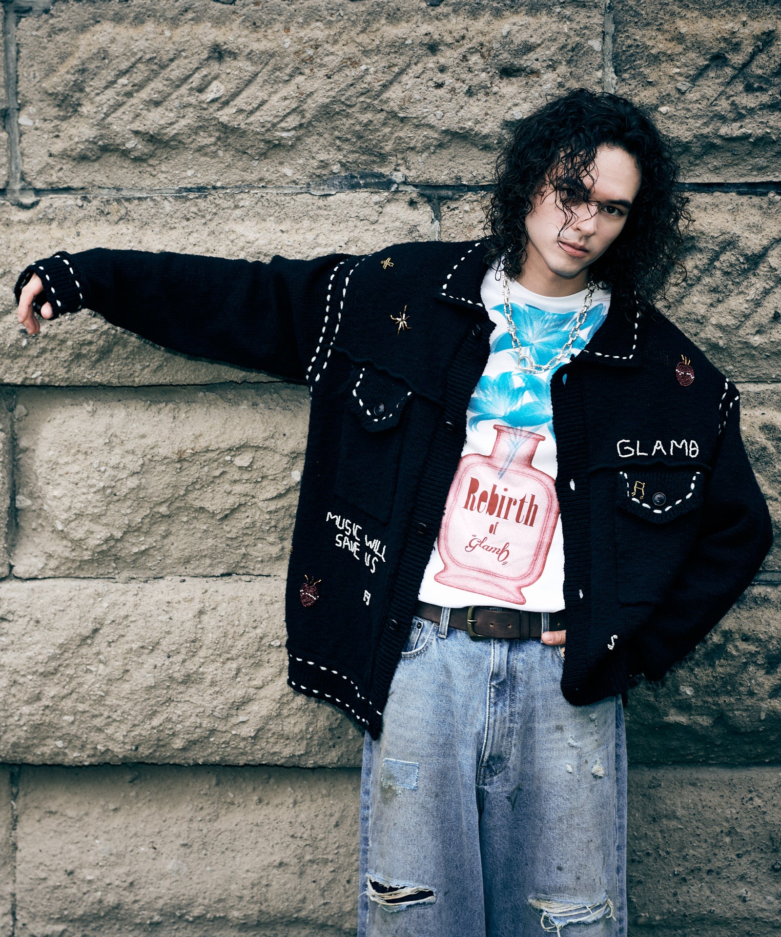 GB0425/CS08 : Perfume Bottle T-Shirt / パフュームボトルTシャツ