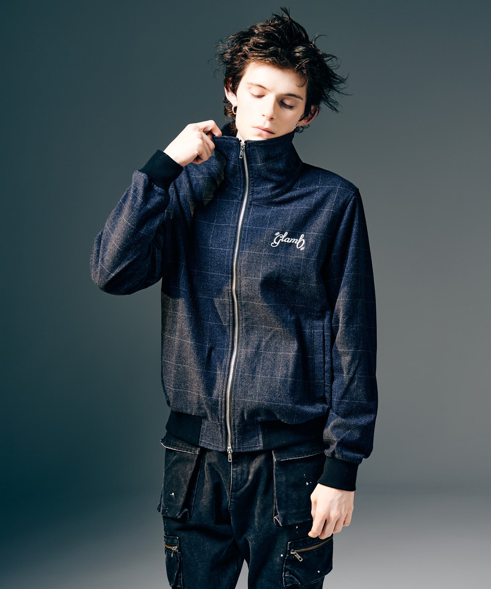 GB0425/JKT12: High Neck Track Jacket / High Neck Track