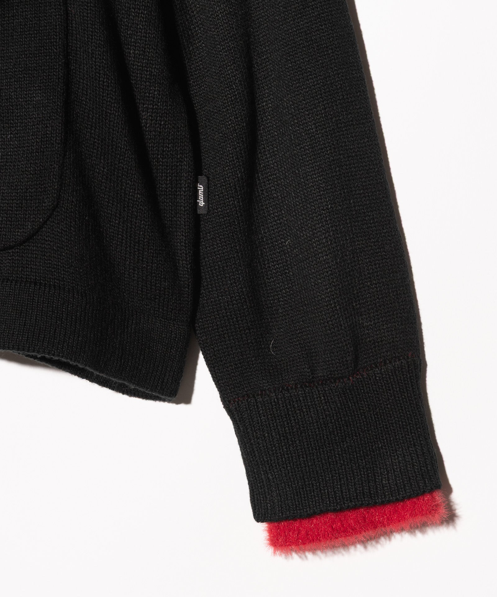 bitnabiハートカッティングキルティング長袖トップス 黒 ハートカッティング キルティング長袖トップス（ブラック）【お