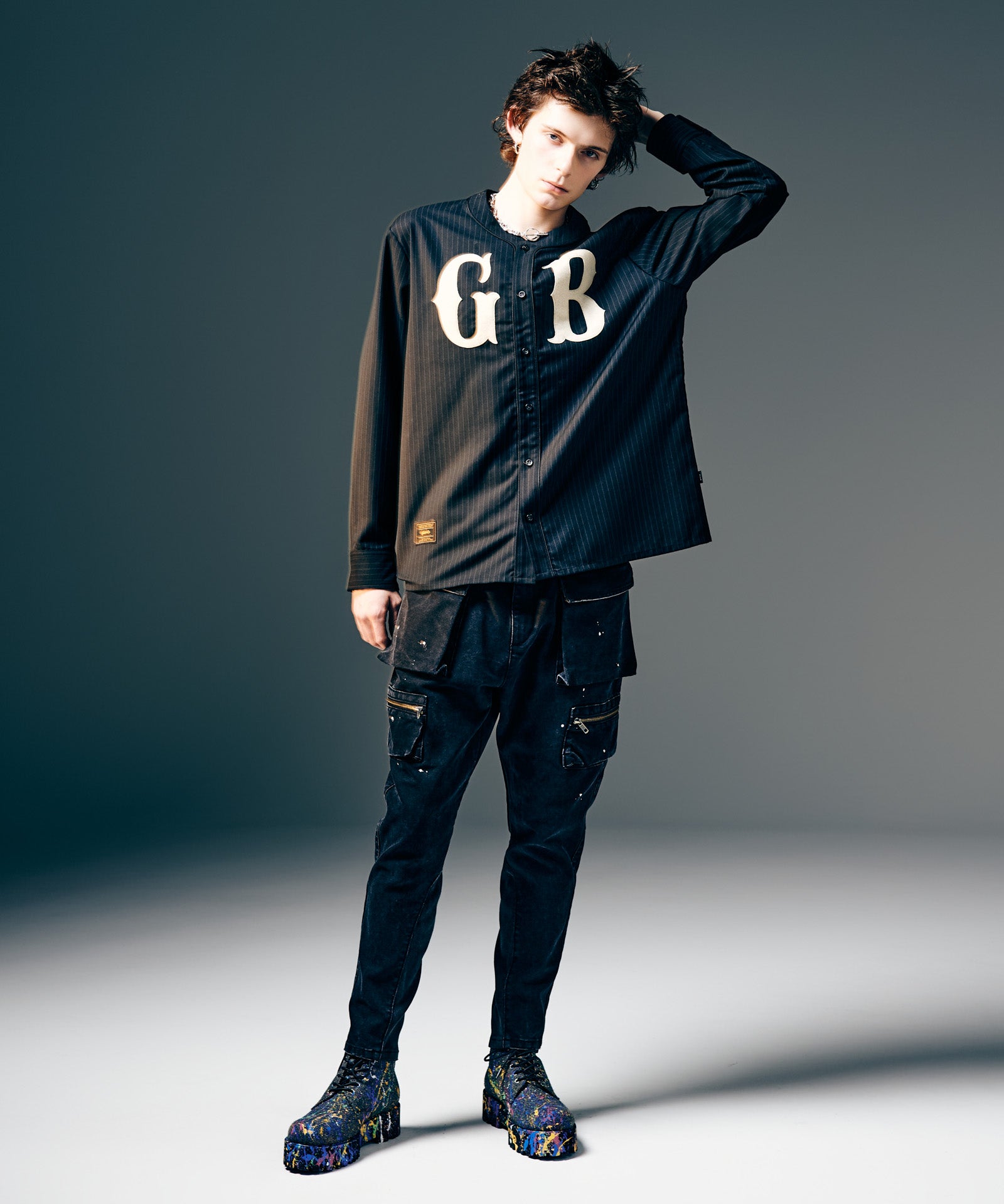 GB0425/P02 : Snow Wash Cargo Pants / スノーウォッシュカーゴパンツ