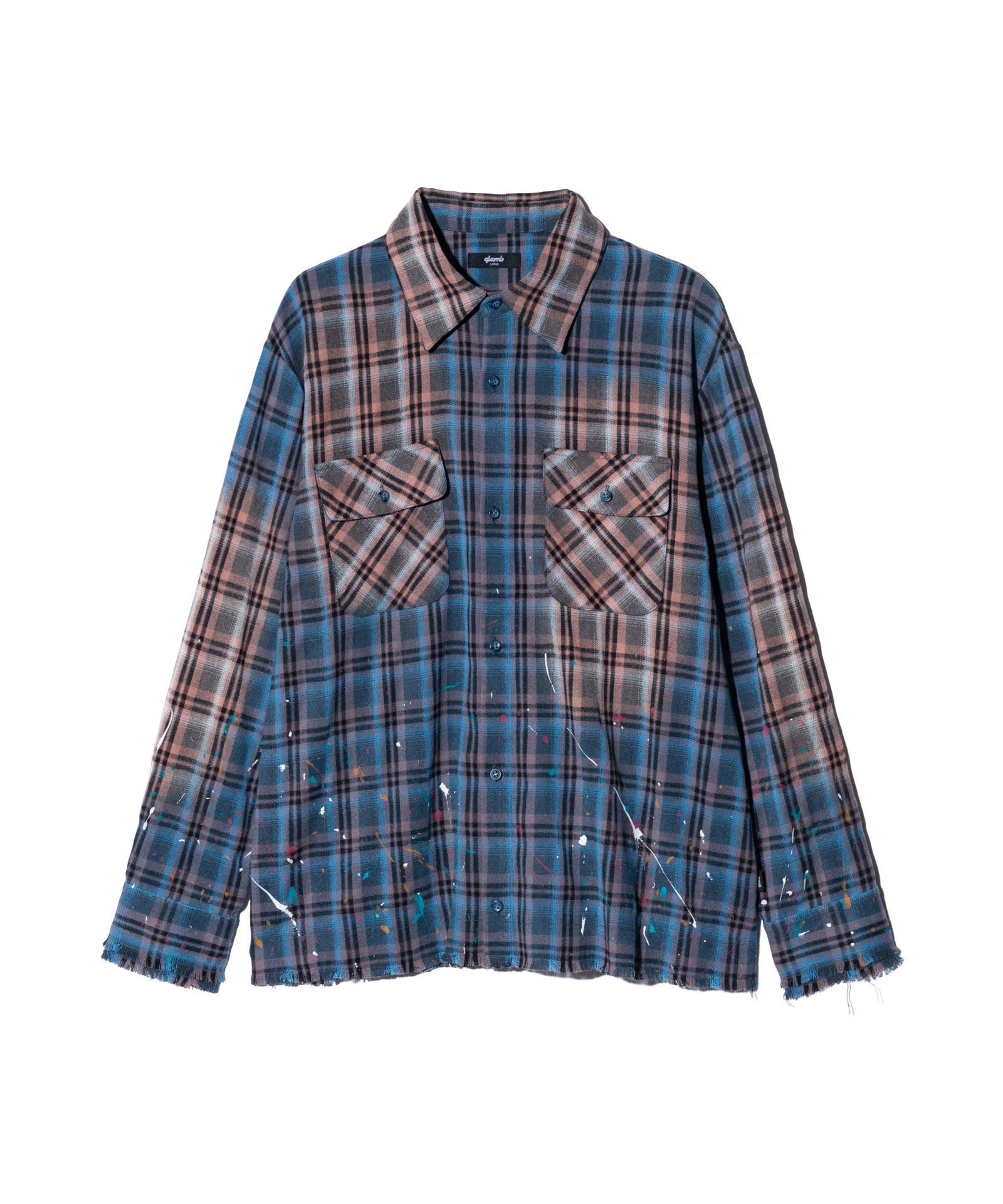 GB0425/SH01: Splash Damage Flannel Shirt / Splash Damage Flannel