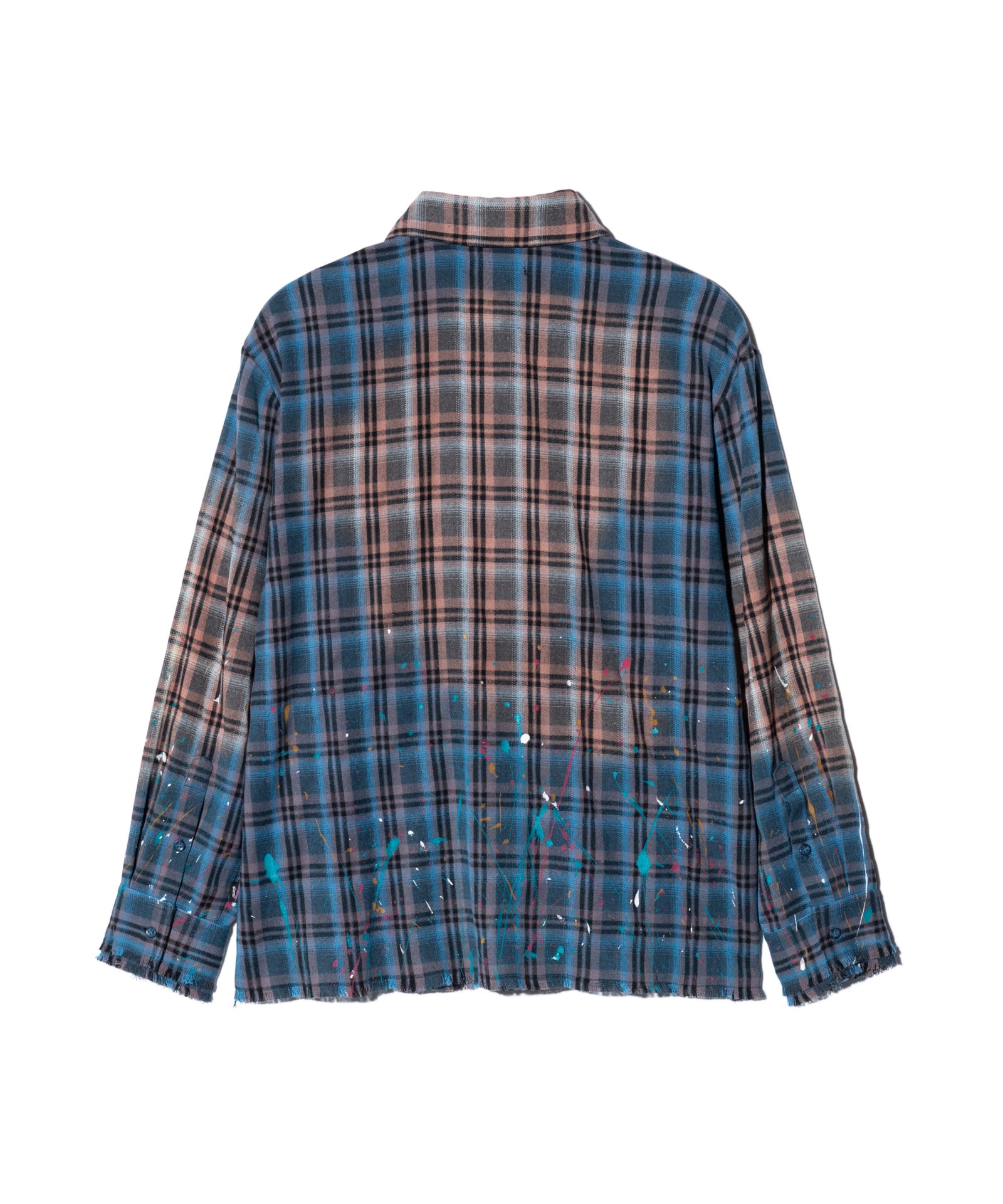 シャツ memhim Splash Flannel Shirts GB0425/SH01: Splash Damage Flannel Shirt / Splash Damage Flannel