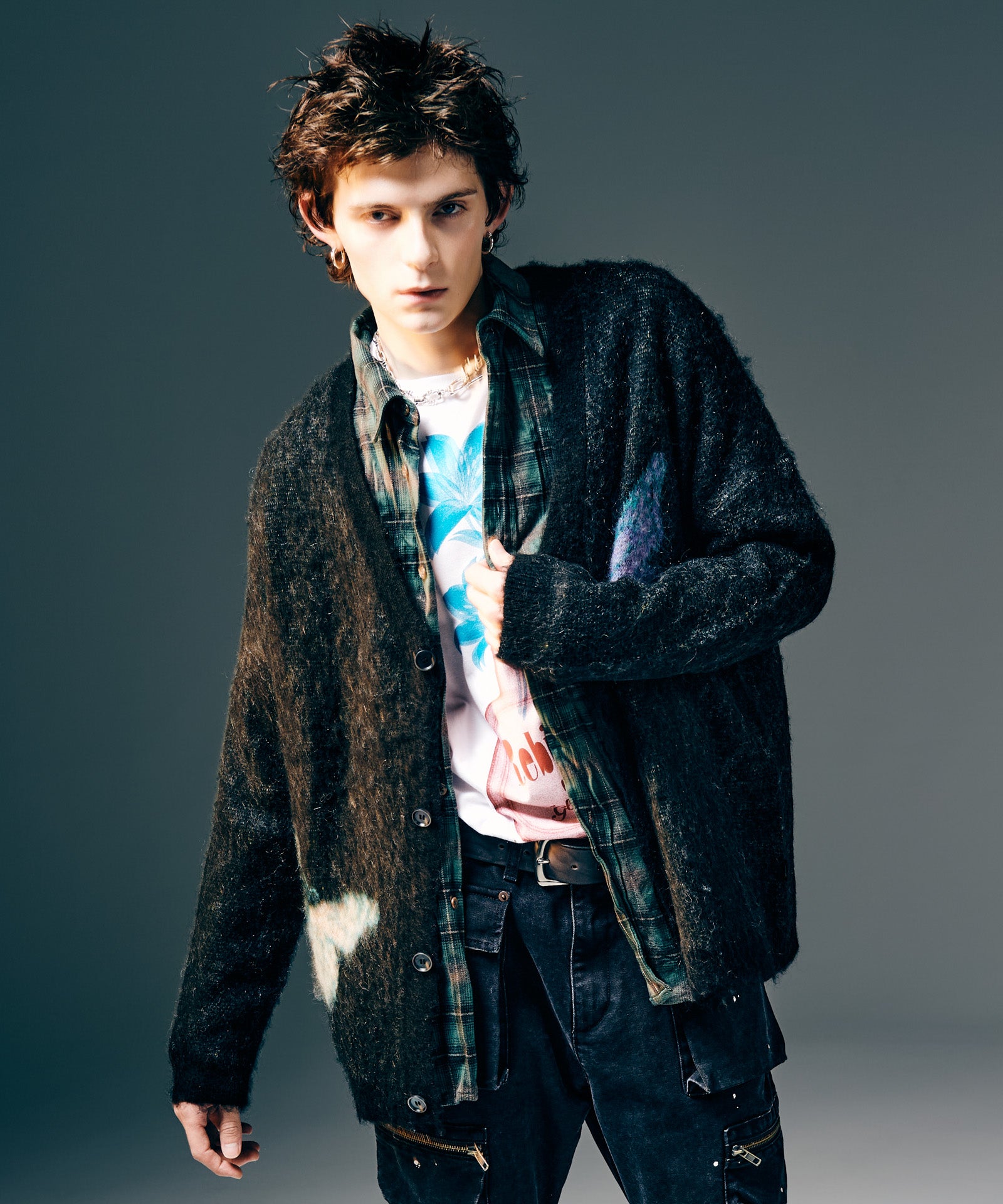 GB0425/SH03 : Wrinkle Flannel Shirt / リンクルフランネルシャツ