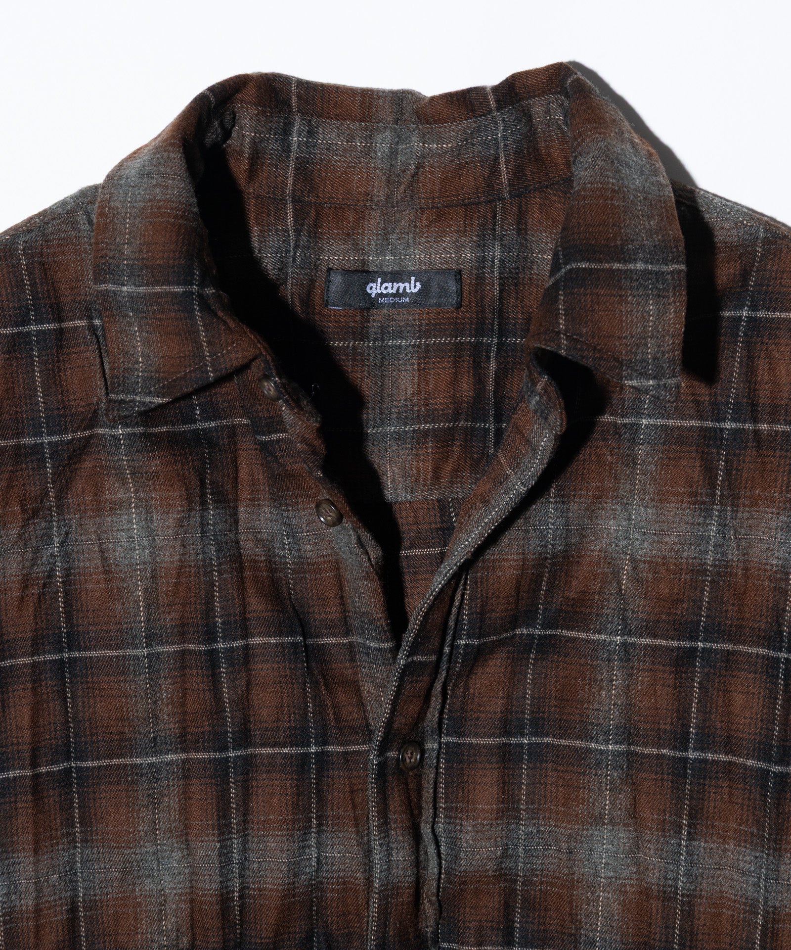 GB0425/SH03 : Wrinkle Flannel Shirt / リンクルフランネルシャツ