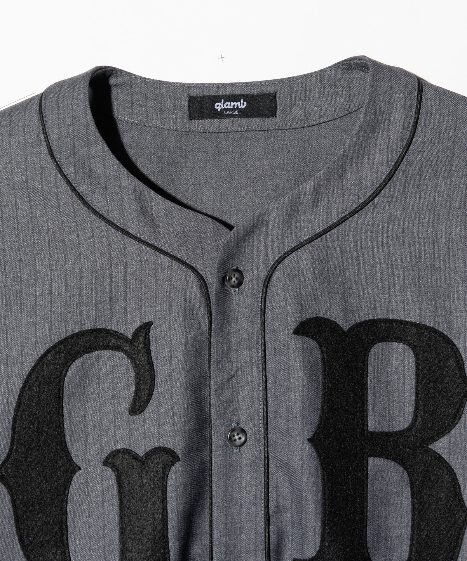 GB0425/SH04 : Stripe Baseball Shirt / ストライプベースボールシャツ