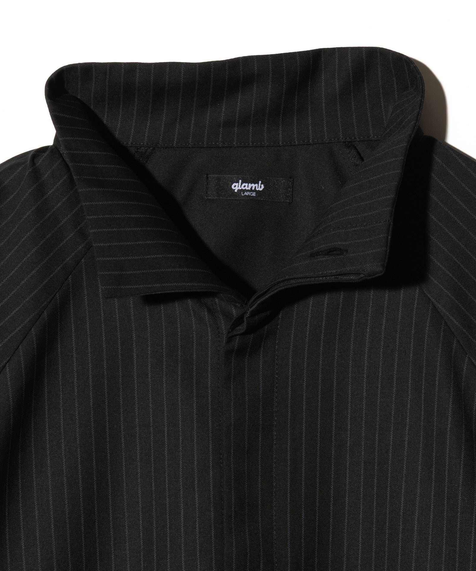 GB0425/SH06 : Suit Fabric High Neck Shirt / スーツファブリック
