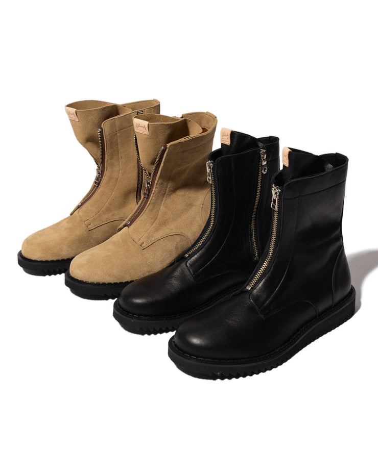 Double Zip Combat Boots