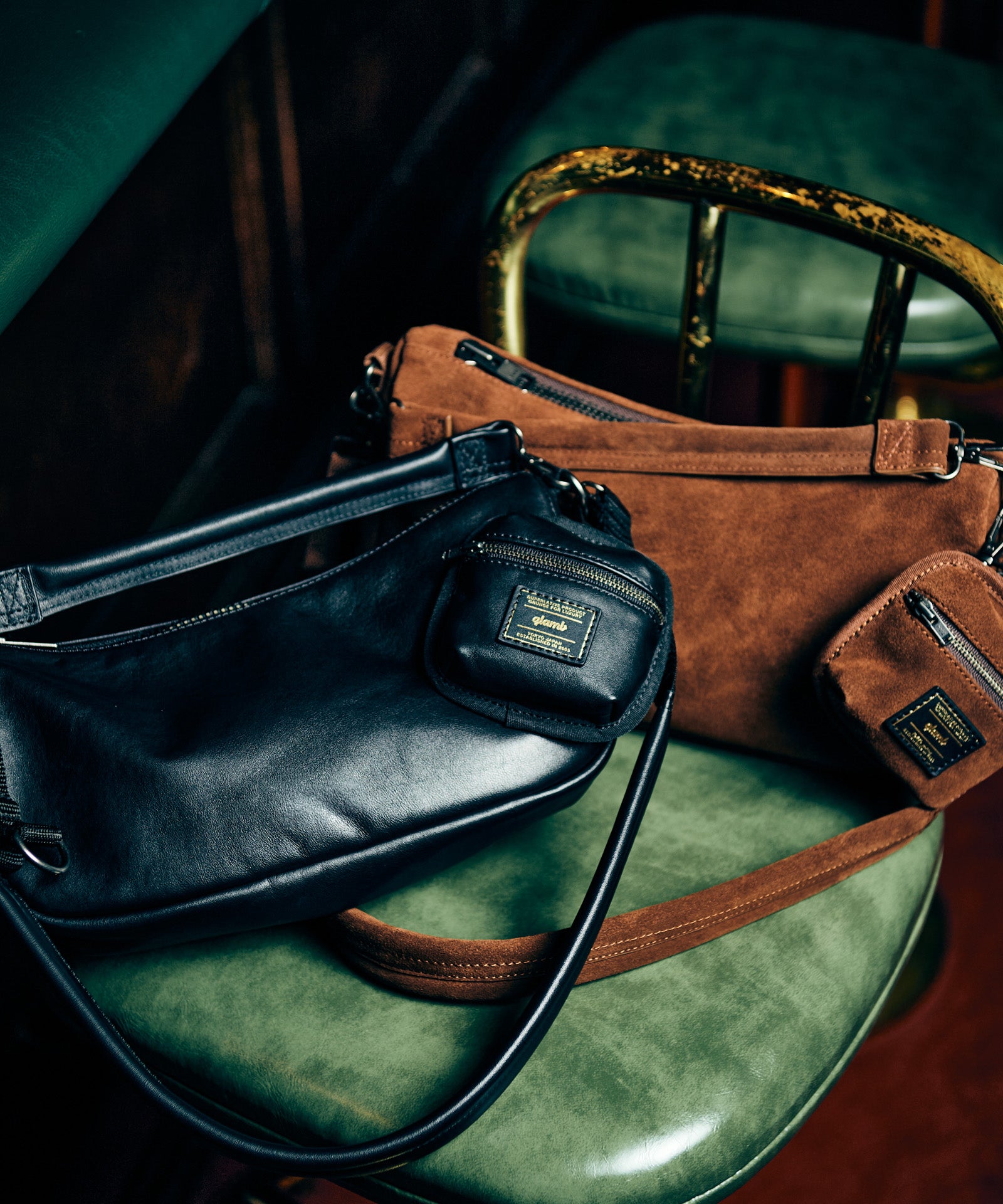 2Way Leather Sacoche Bag / 2ウェイレザーサコッシュバッグ